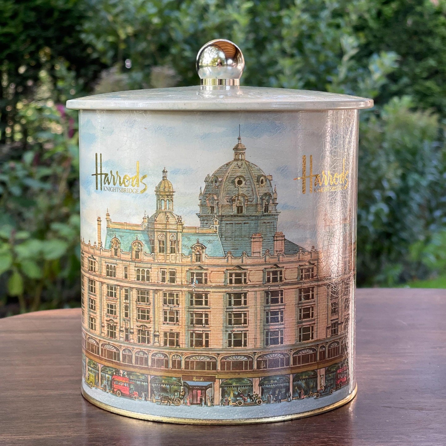 Harrods English Biscuit koekblik - Bamestra Curiosa