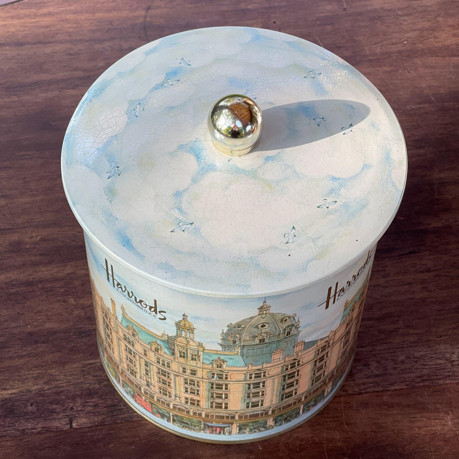 Harrods English Biscuit koekblik - Bamestra Curiosa