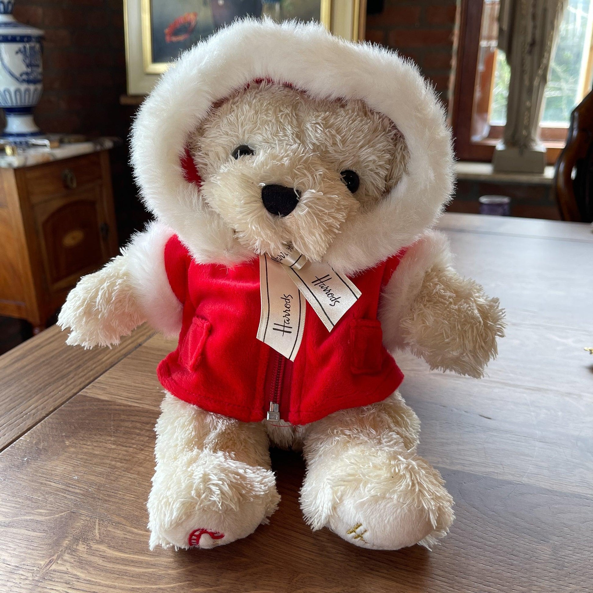 Harrods kerst teddybeer - Bamestra Curiosa