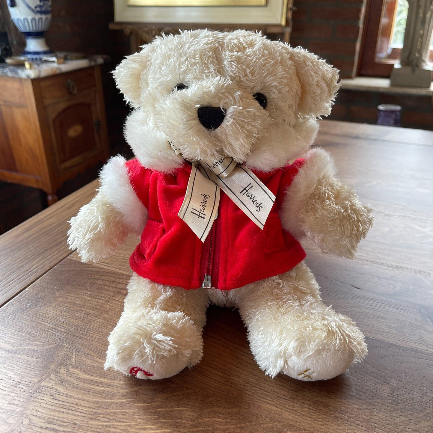 Harrods kerst teddybeer - Bamestra Curiosa