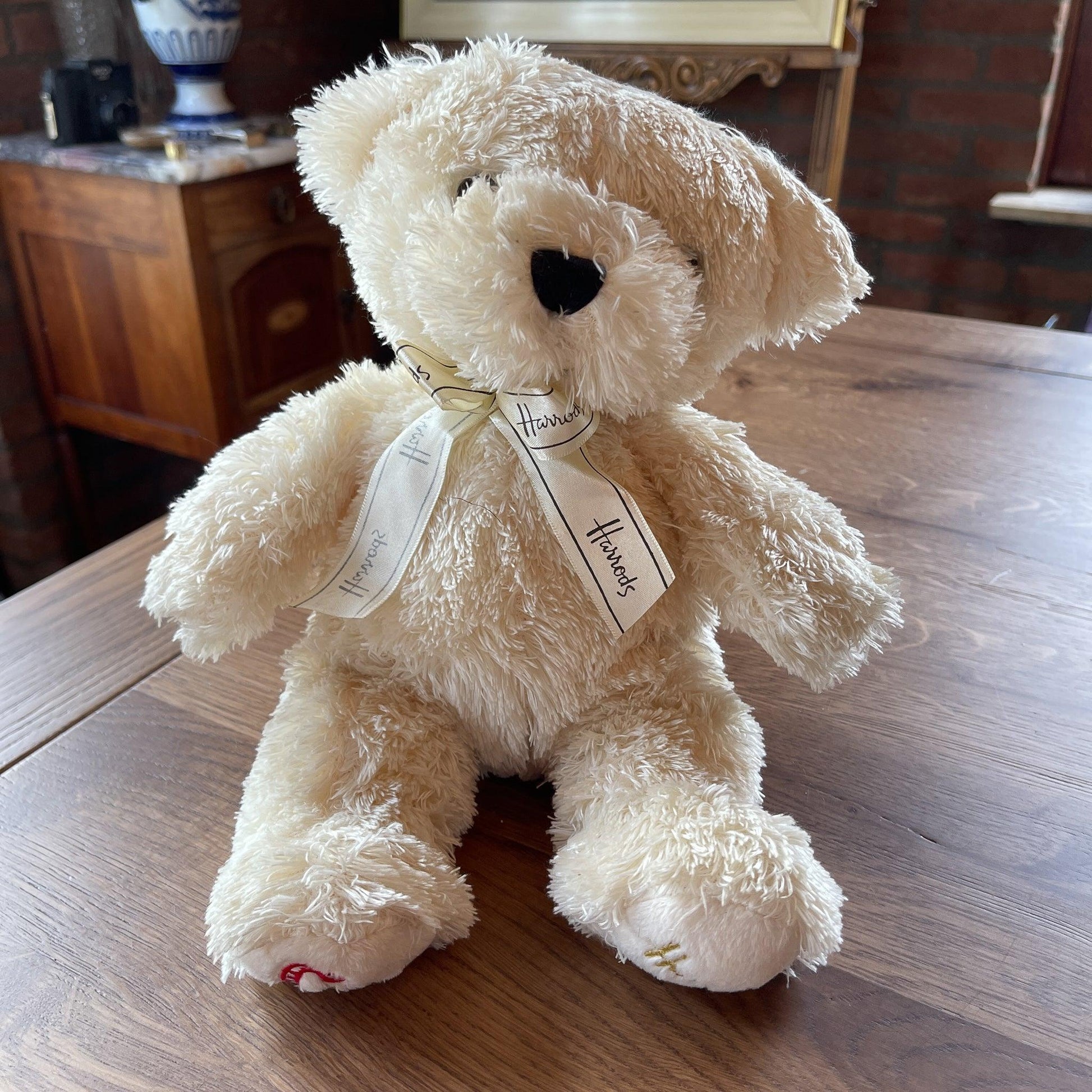 Harrods kerst teddybeer - Bamestra Curiosa