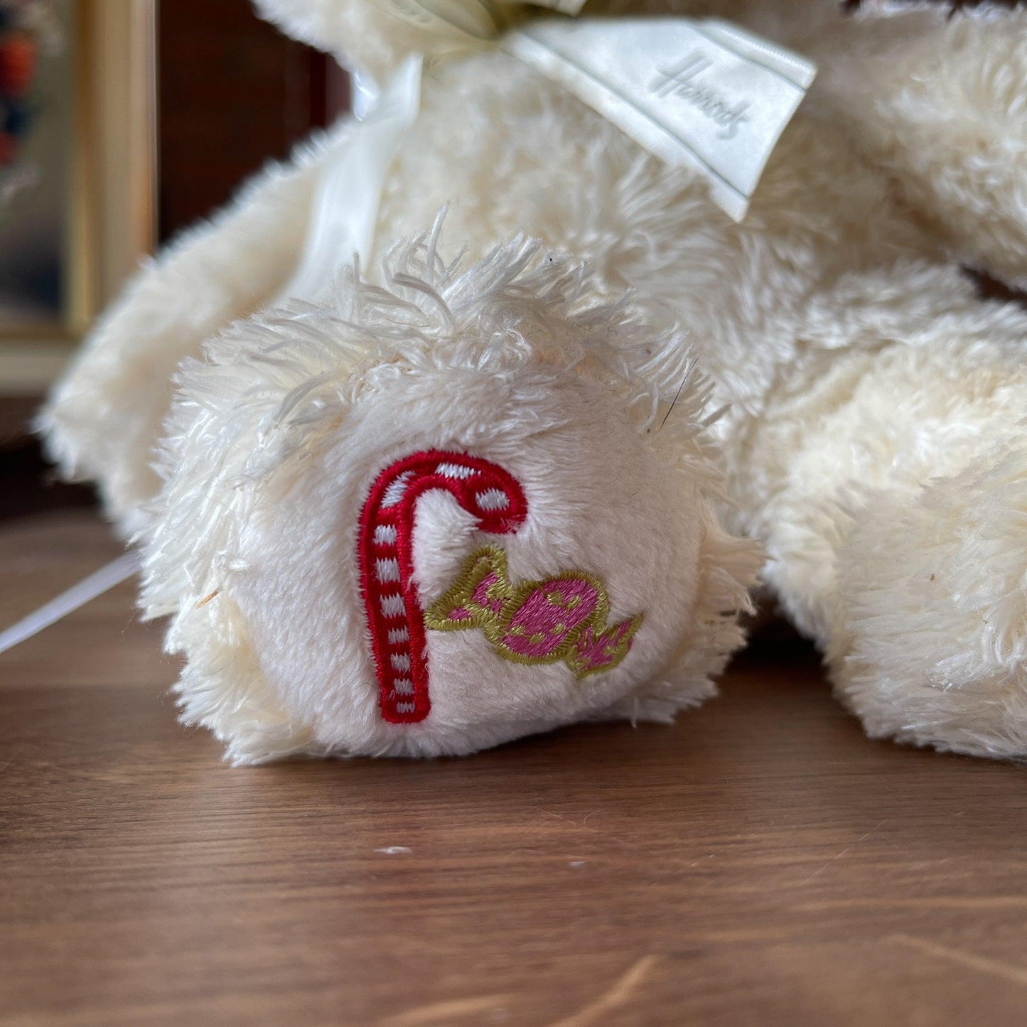 Harrods kerst teddybeer - Bamestra Curiosa