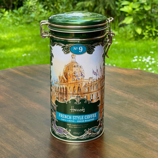 Harrods koffie bewaarblik No9 - Bamestra Curiosa