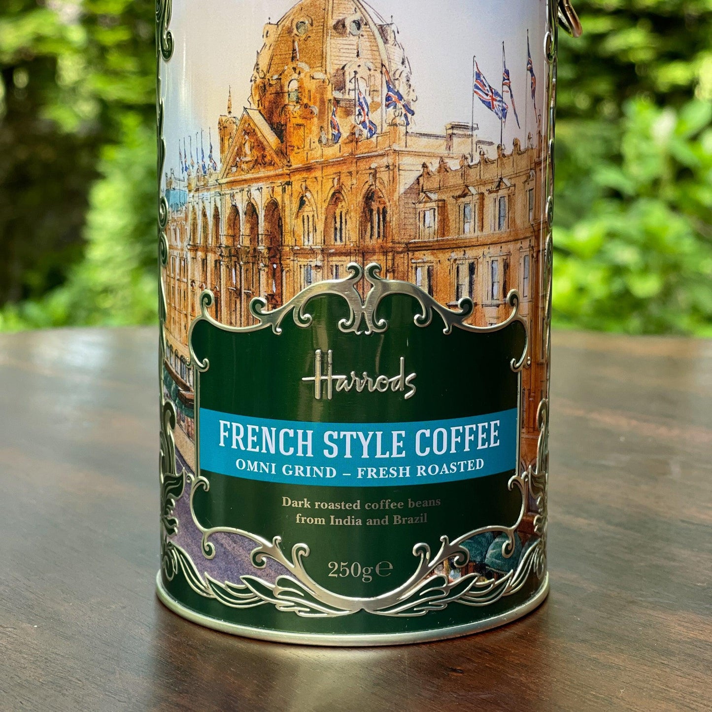 Harrods koffie bewaarblik No9 - Bamestra Curiosa