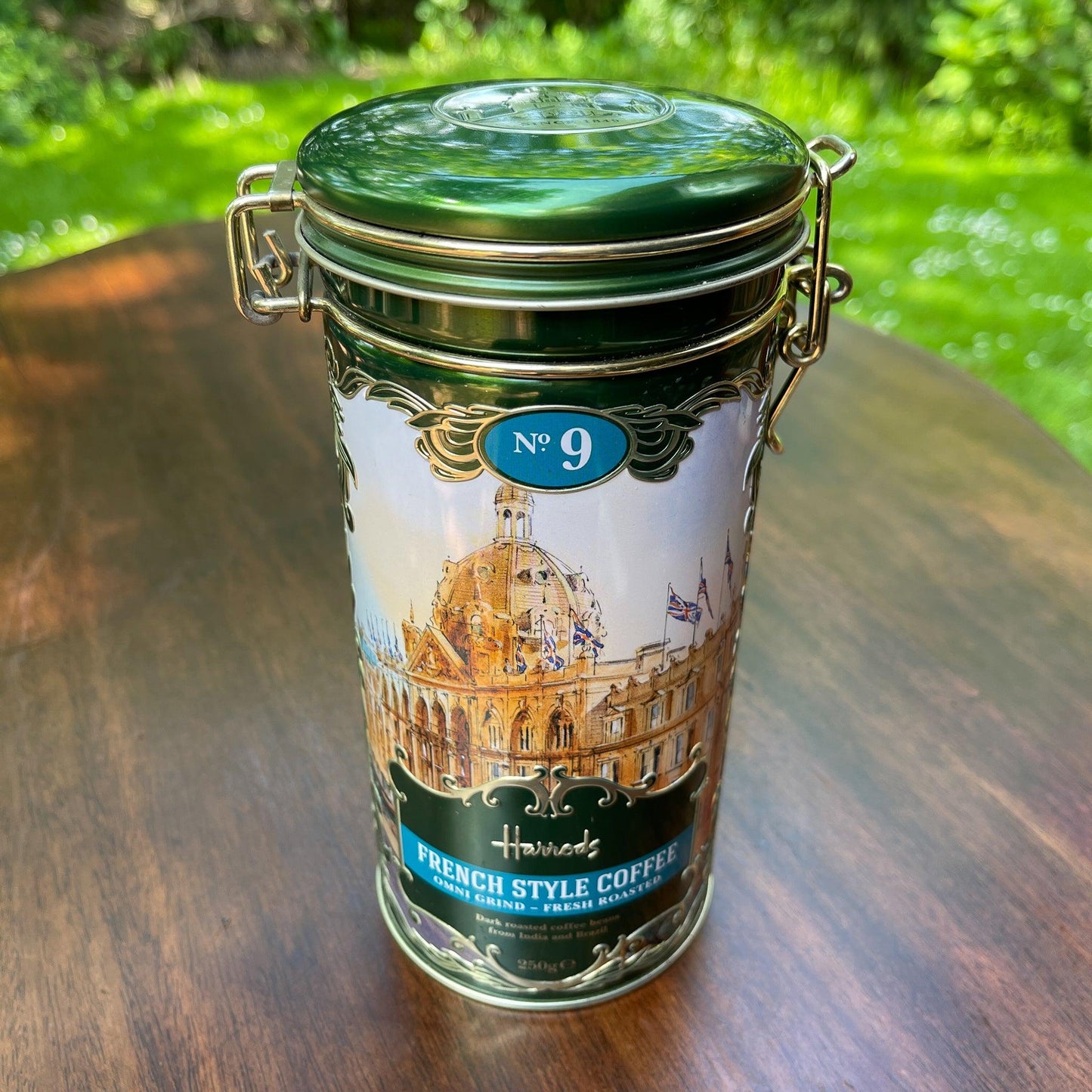 Harrods koffie bewaarblik No9 - Bamestra Curiosa