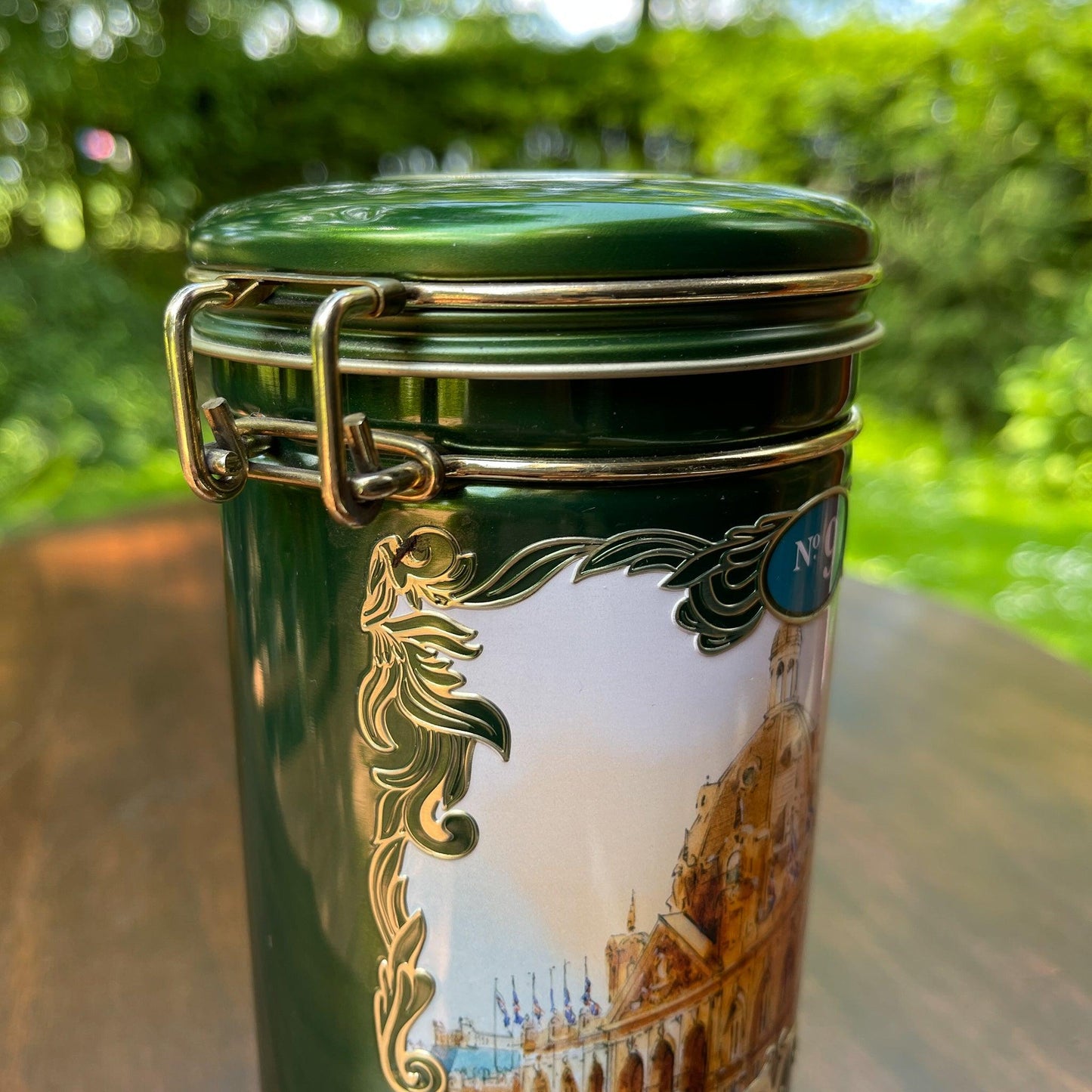 Harrods koffie bewaarblik No9 - Bamestra Curiosa