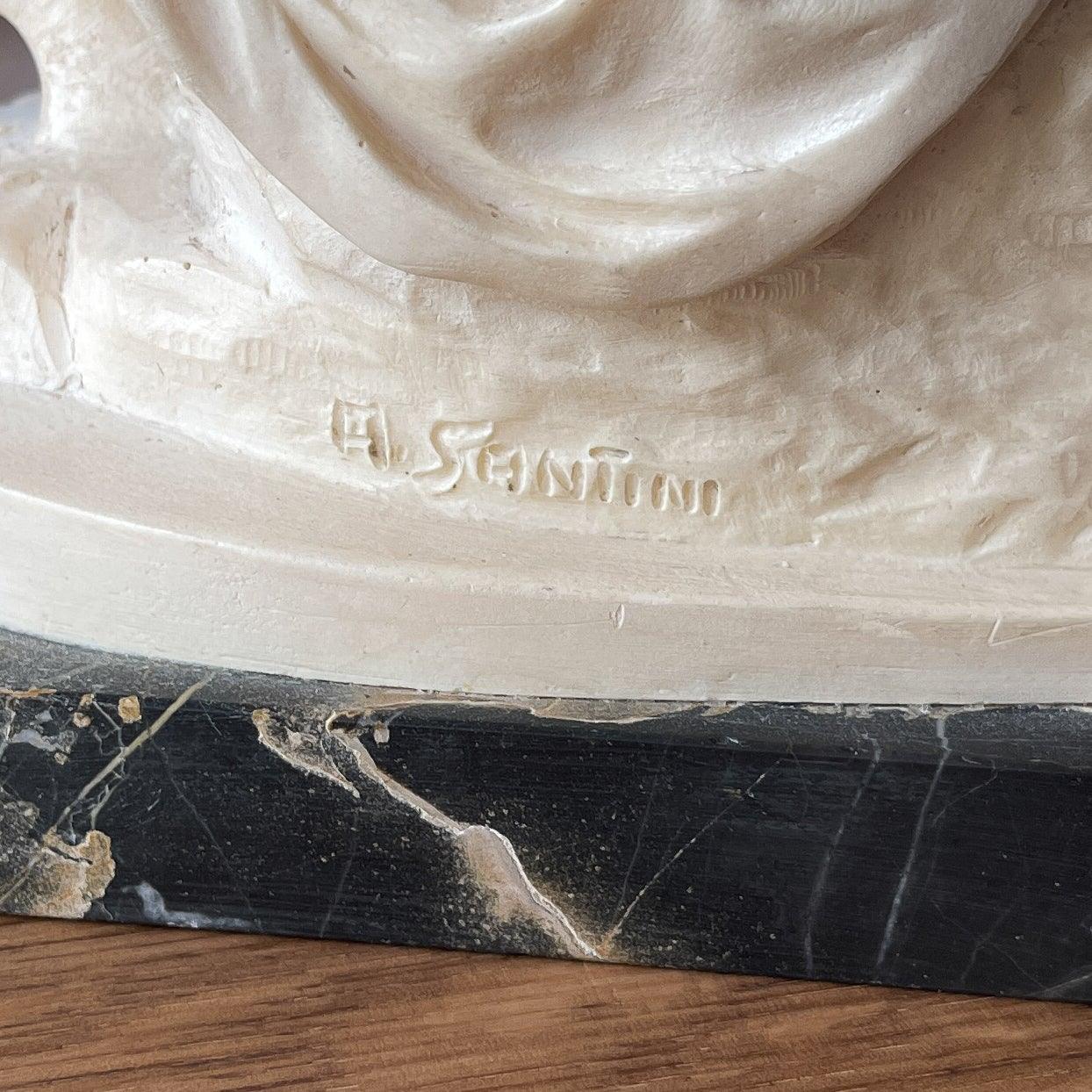 Heiligenbeeld van Santini Michelangelo La Pieta - Bamestra Curiosa