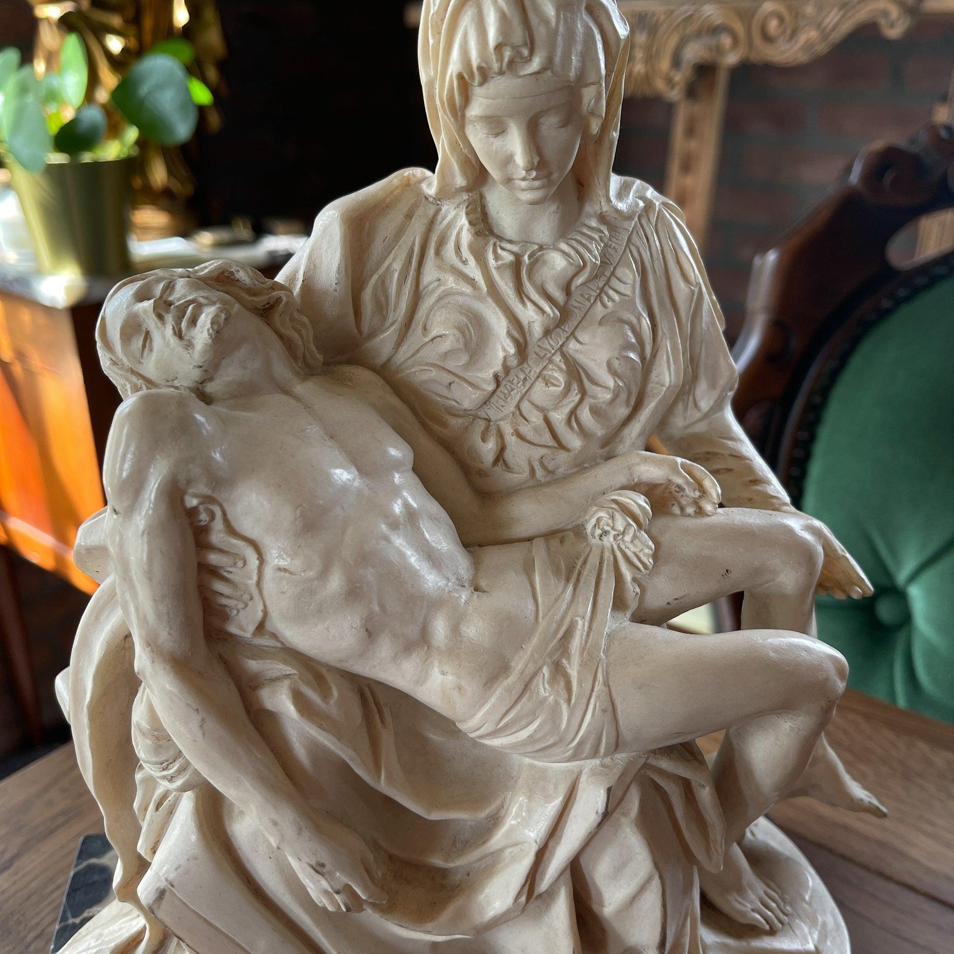 Heiligenbeeld van Santini Michelangelo La Pieta - Bamestra Curiosa