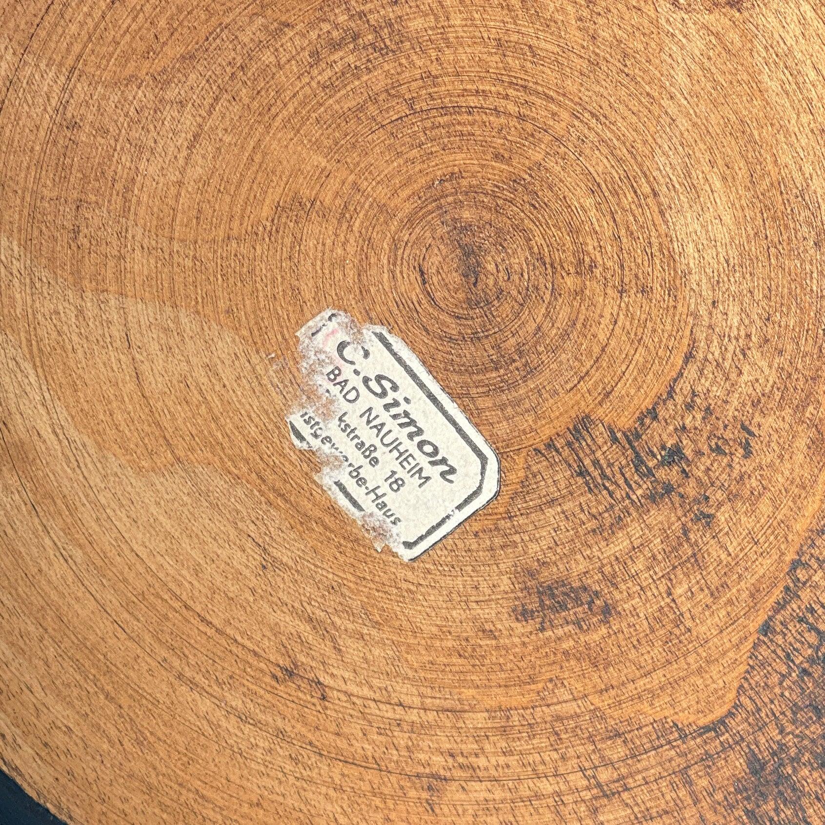 Hindeloopen geschilderd wandbordje van hout - The Collectionist