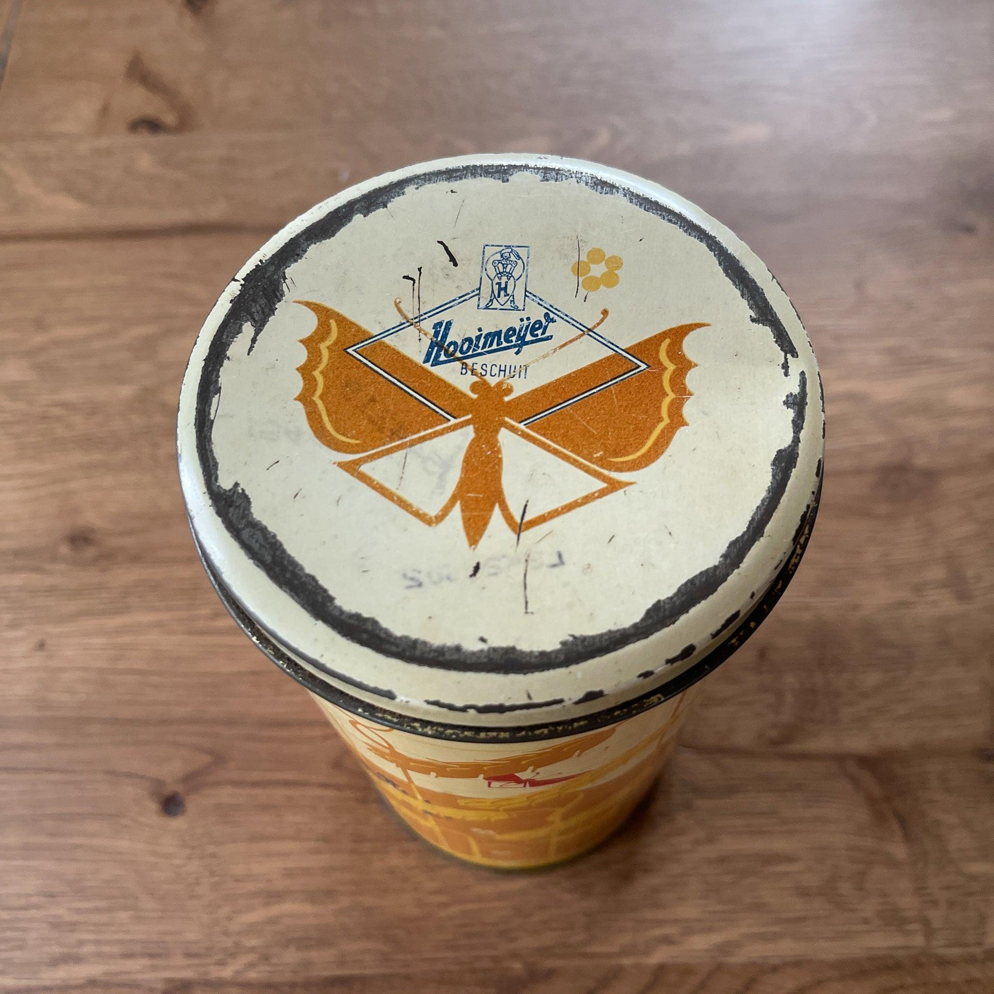 Hooimeijer beschuitbus - Bamestra Curiosa