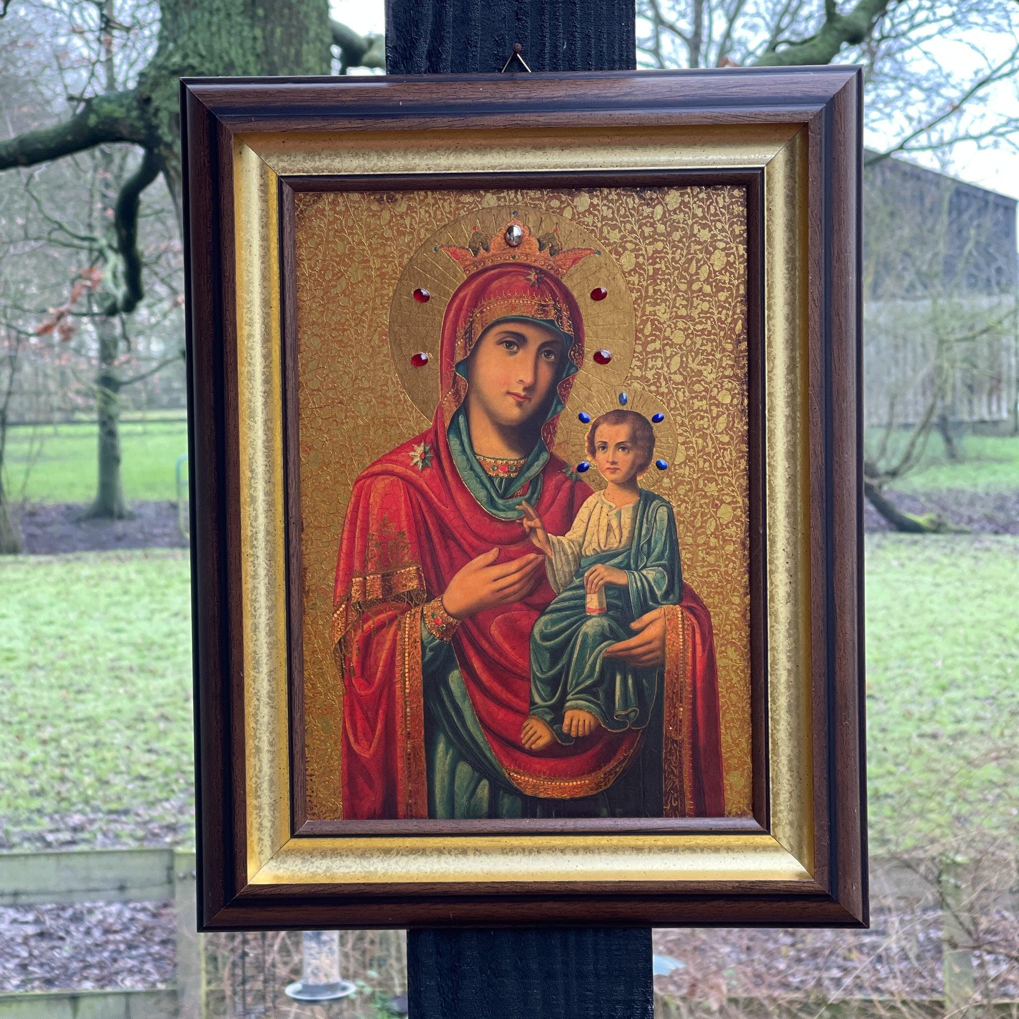 Icoon van de Maagd Sveta Bogoritza Theotocos - The Collectionist