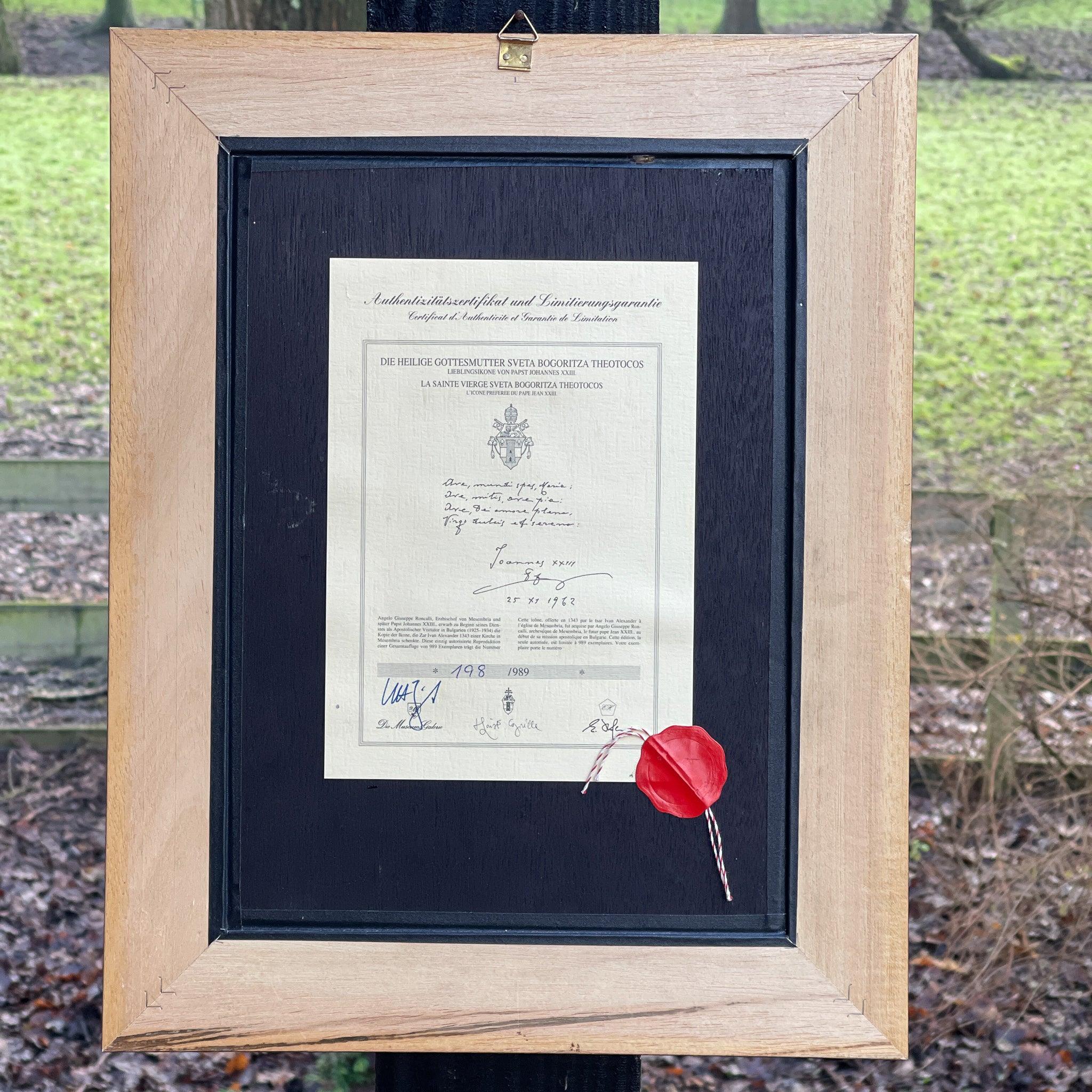 Icoon van de Maagd Sveta Bogoritza Theotocos - The Collectionist