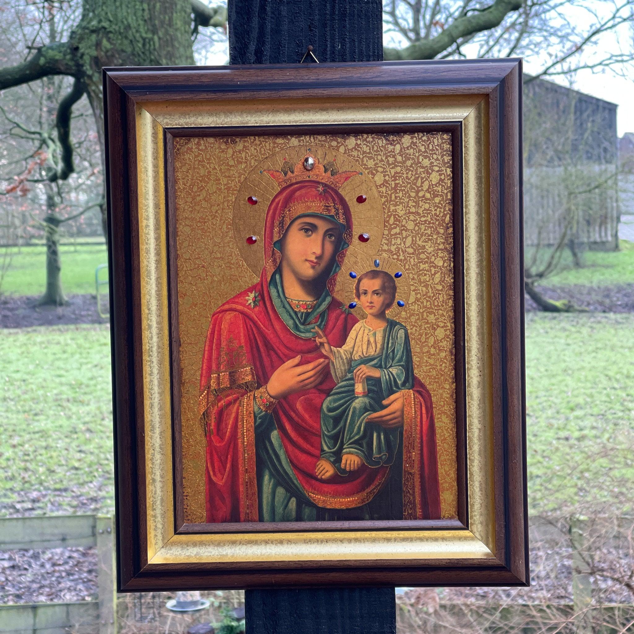 Icoon van de Maagd Sveta Bogoritza Theotocos - The Collectionist