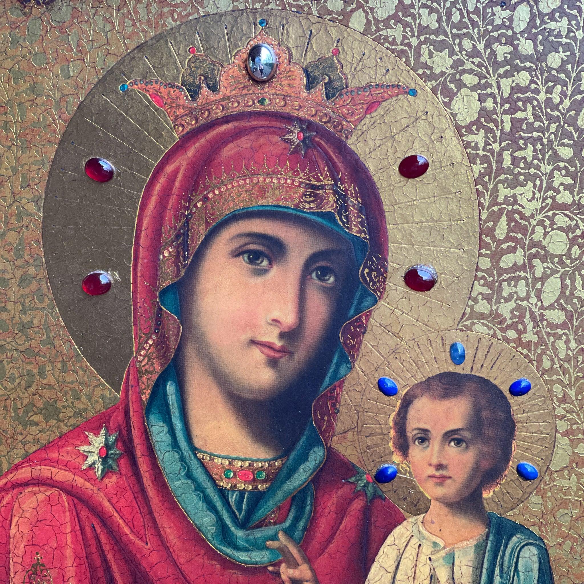 Icoon van de Maagd Sveta Bogoritza Theotocos - The Collectionist