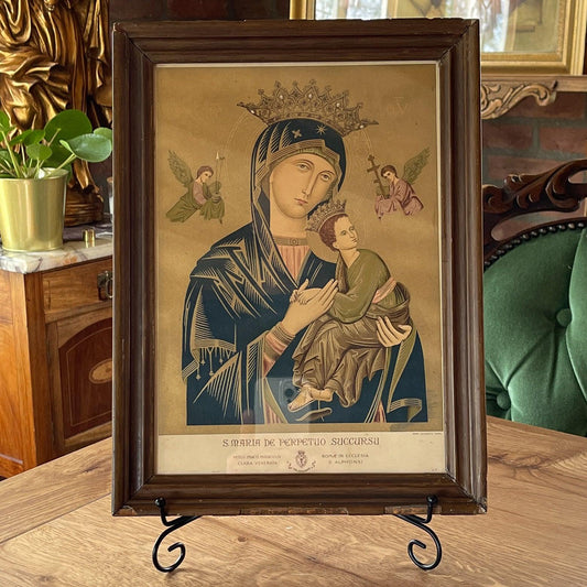 Ikoon in oude lijst - Bamestra Curiosa