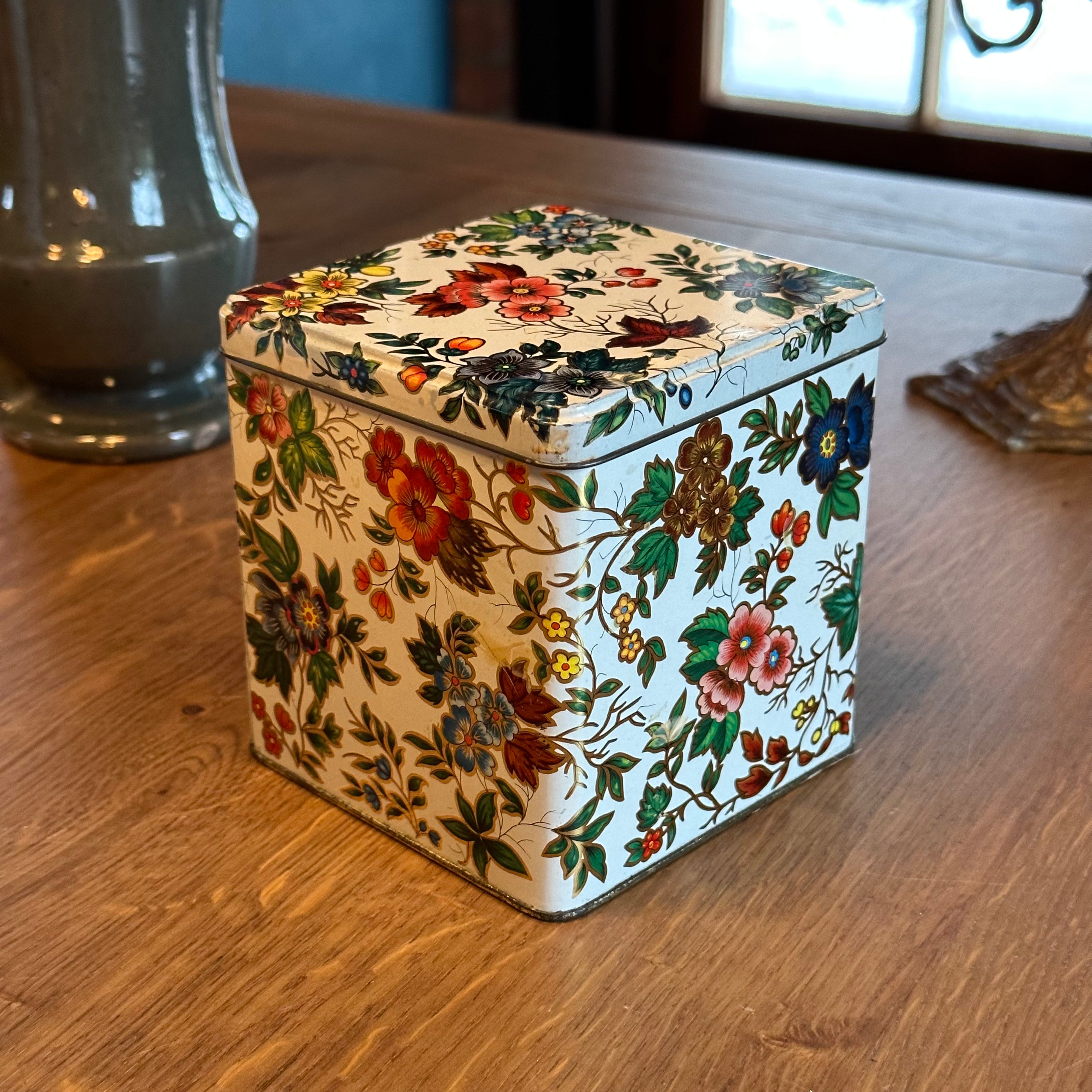 Blik met bloemen The Collectionist