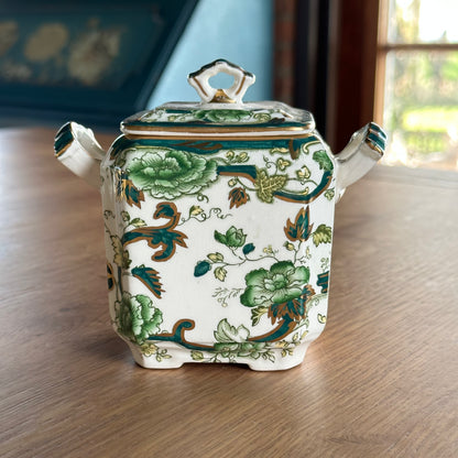 Mason’s Ironstone Chartreuse Zes Persoons Theeservies The Collectionist