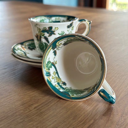 Mason’s Ironstone Chartreuse Zes Persoons Theeservies The Collectionist