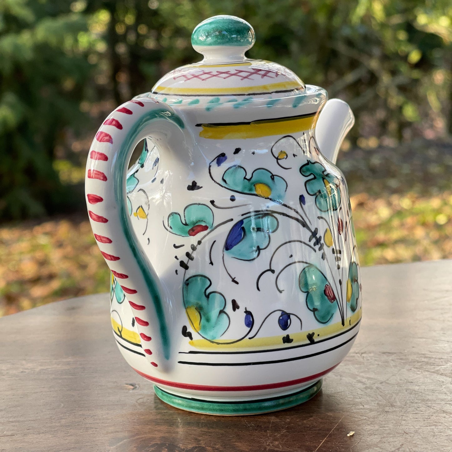 Italiaans handgeschilderd trekpotje - The Collectionist