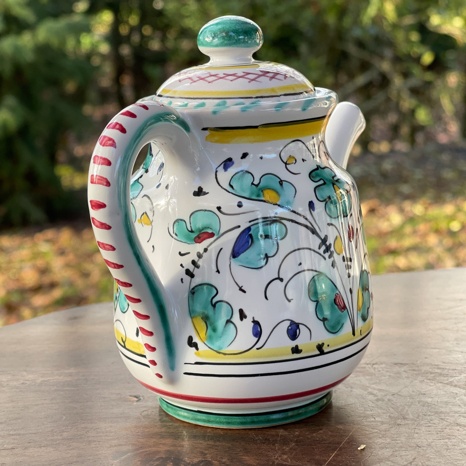 Italiaans handgeschilderd trekpotje - The Collectionist