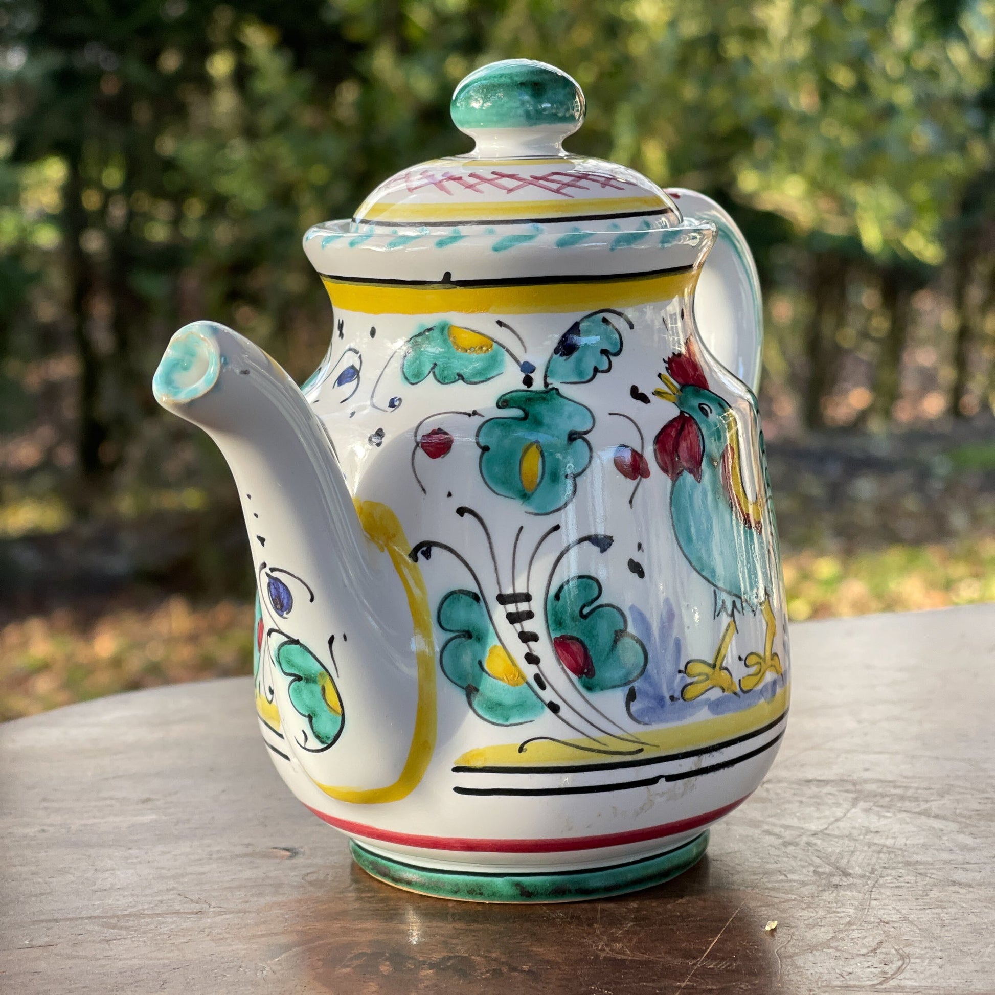 Italiaans handgeschilderd trekpotje - The Collectionist