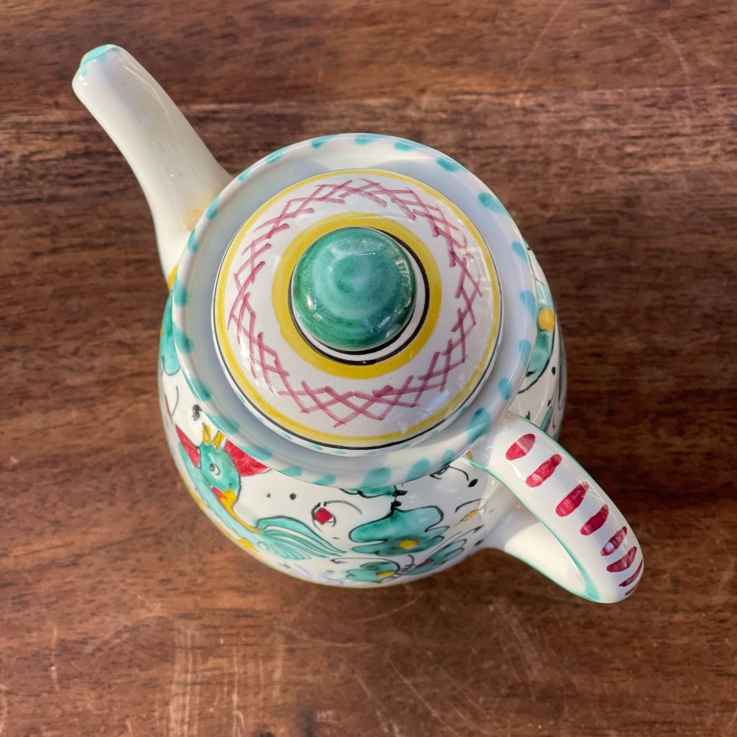 Italiaans handgeschilderd trekpotje - The Collectionist