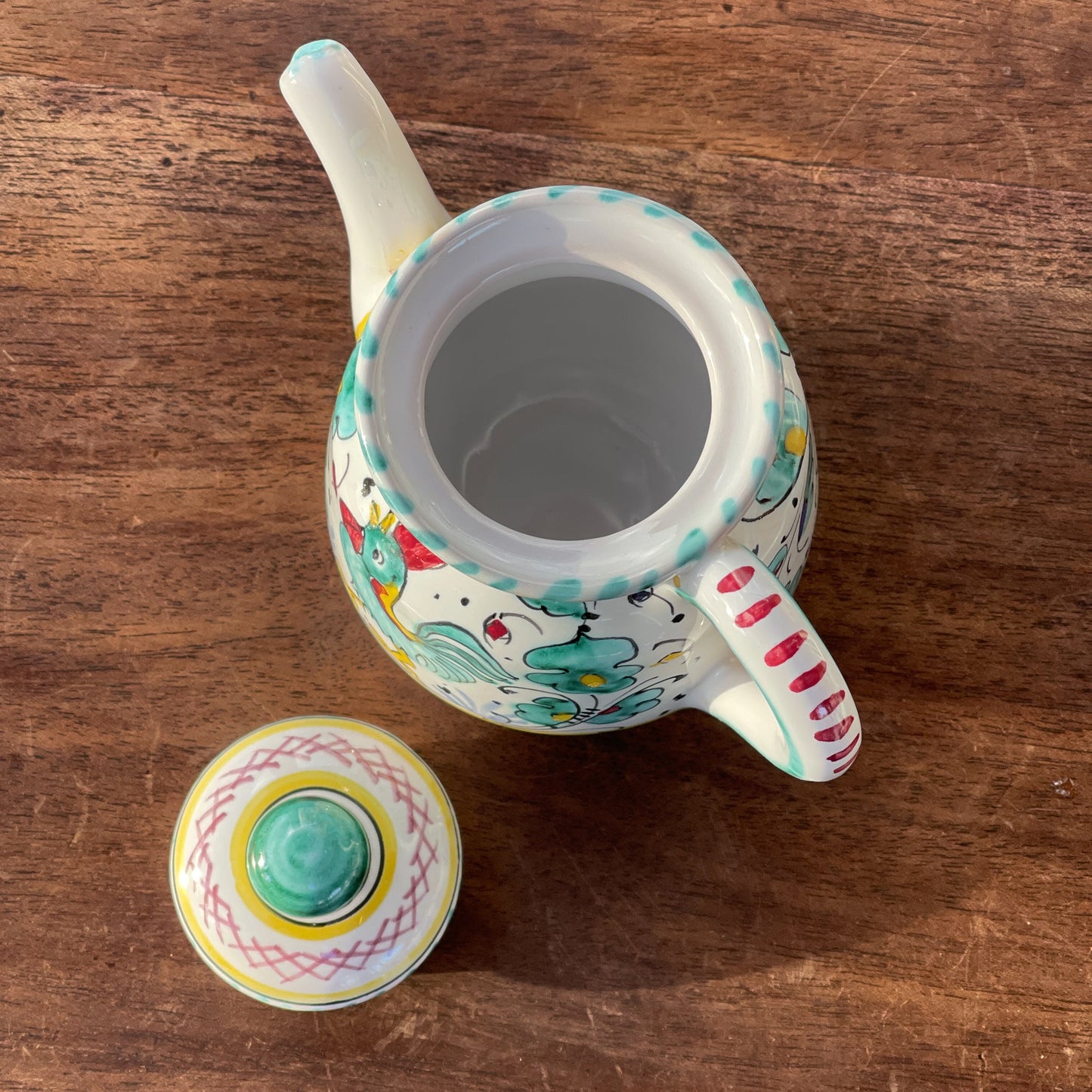 Italiaans handgeschilderd trekpotje - The Collectionist