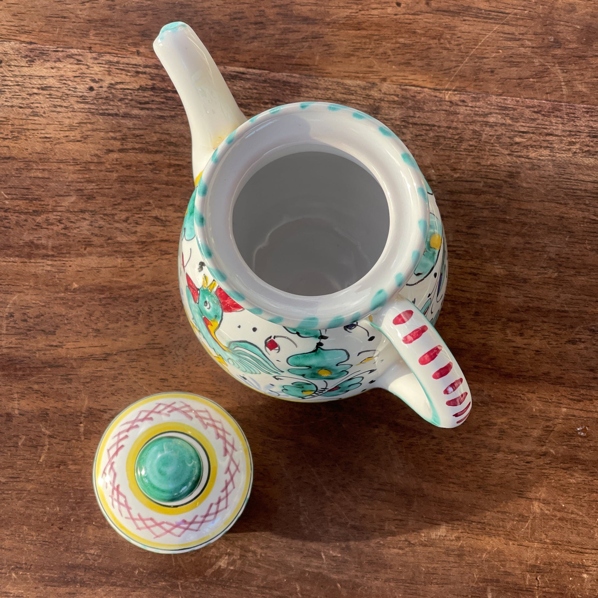 Italiaans handgeschilderd trekpotje - The Collectionist