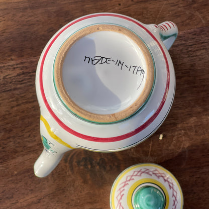 Italiaans handgeschilderd trekpotje - The Collectionist