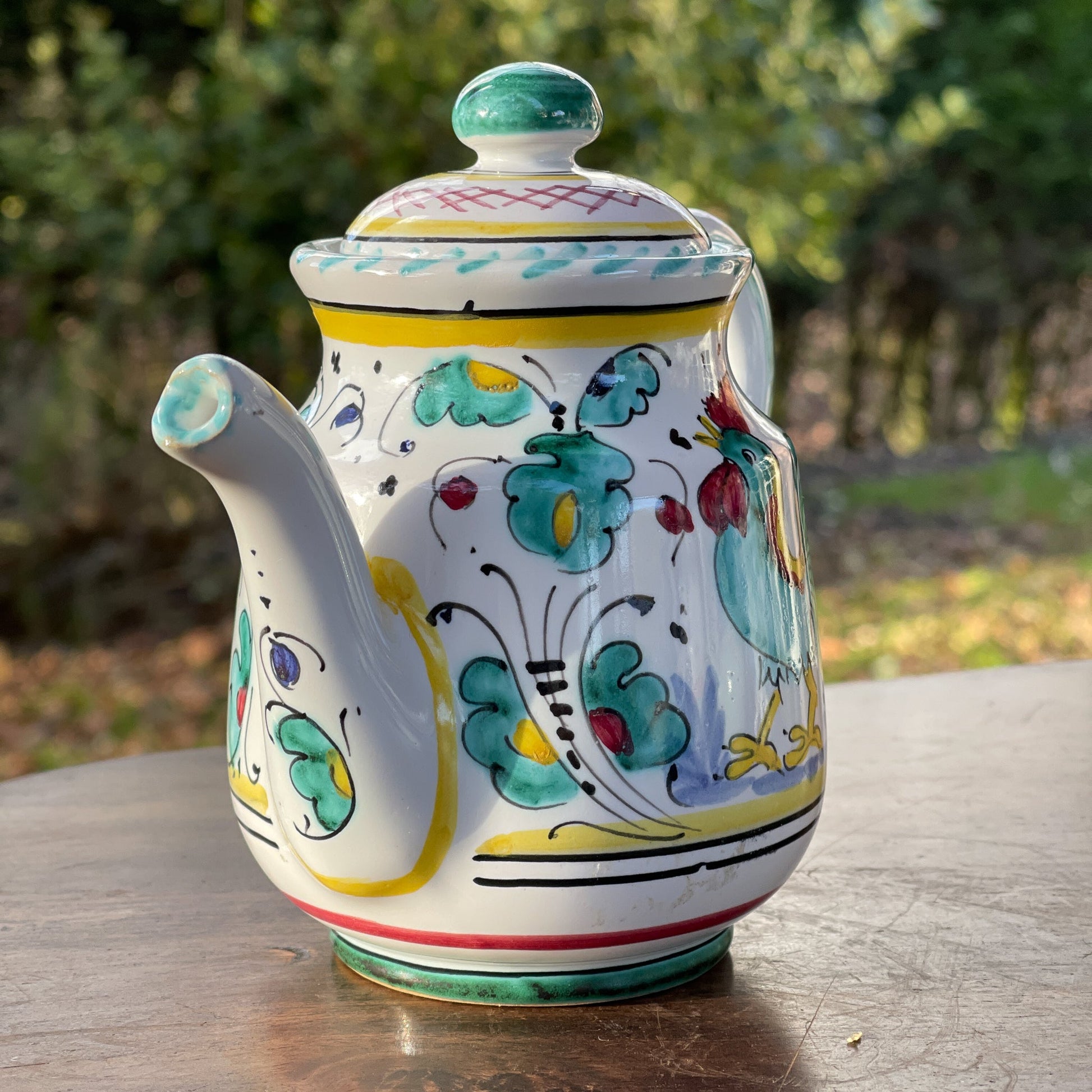 Italiaans handgeschilderd trekpotje - The Collectionist