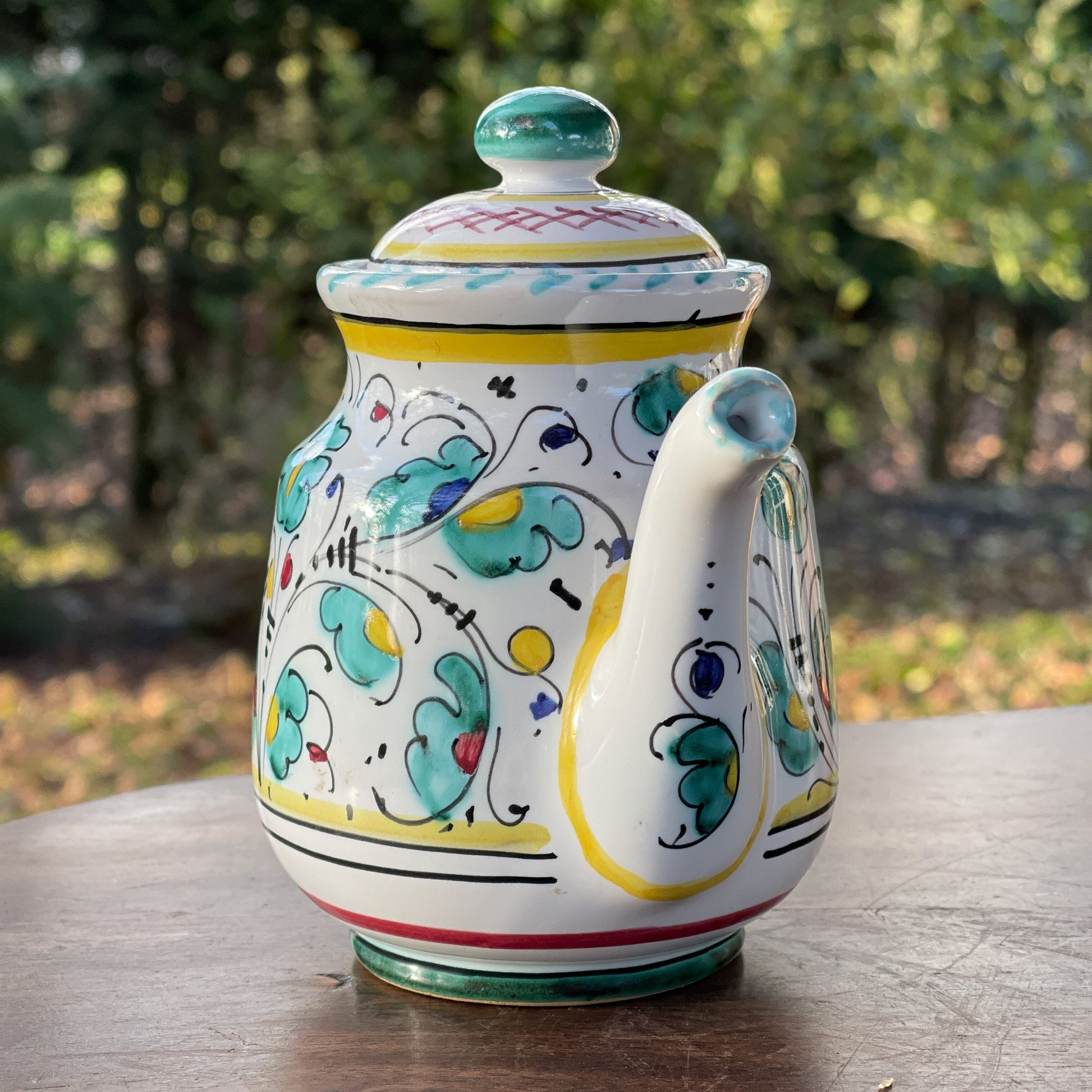 Italiaans handgeschilderd trekpotje - The Collectionist