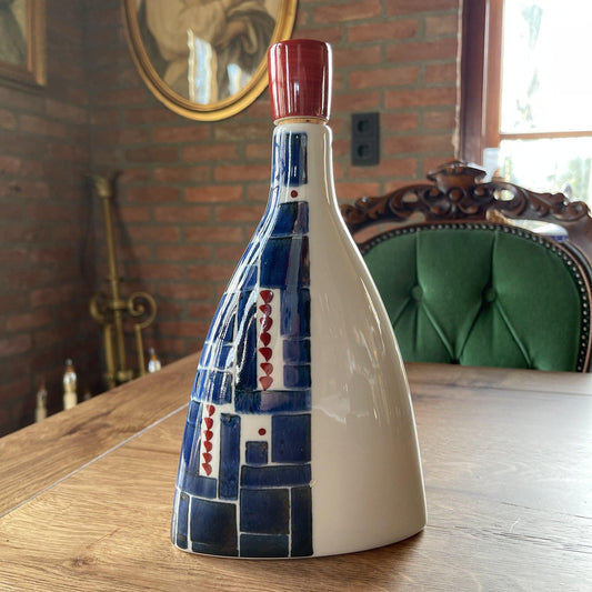 Japanse fles met kurk - Bamestra Curiosa