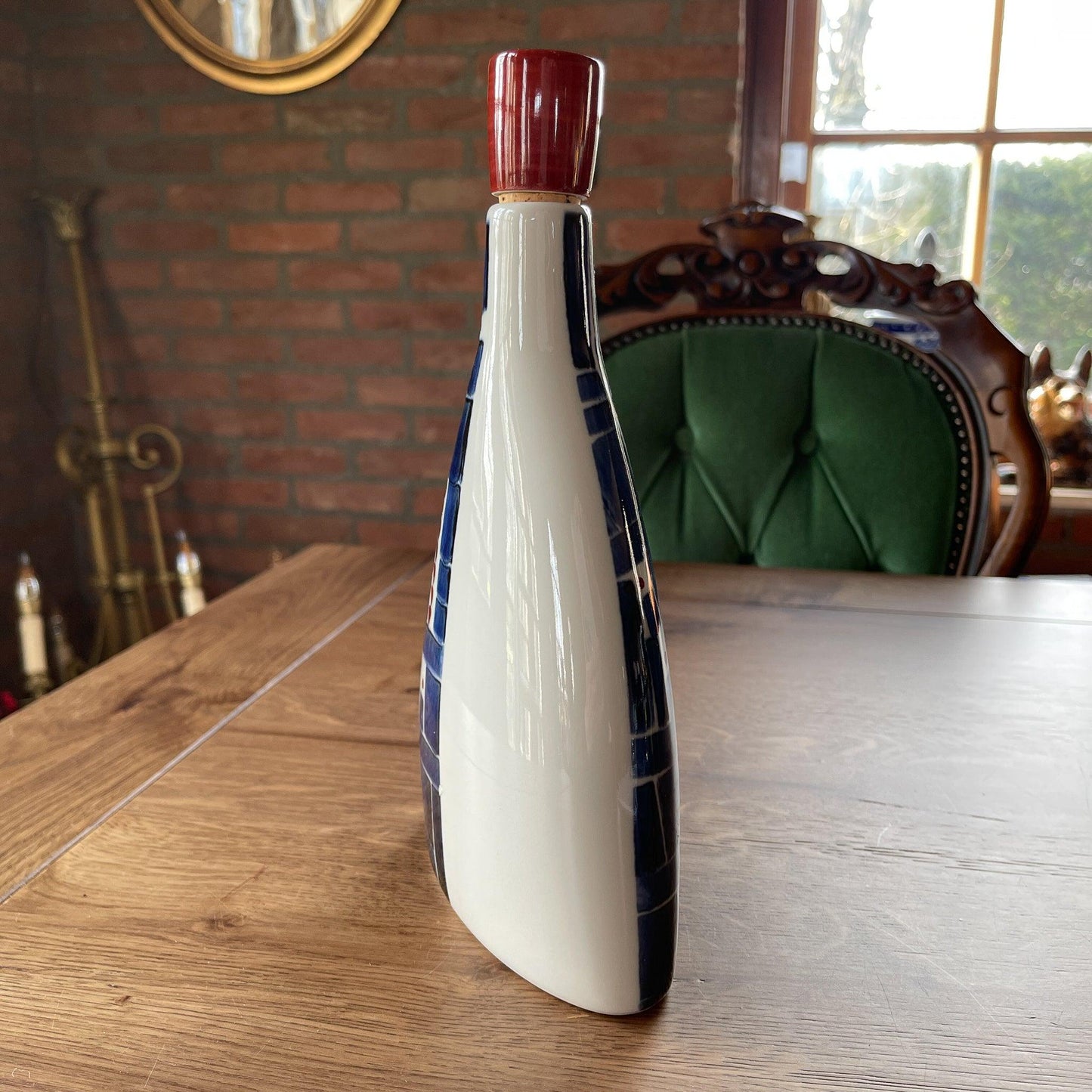 Japanse fles met kurk - Bamestra Curiosa