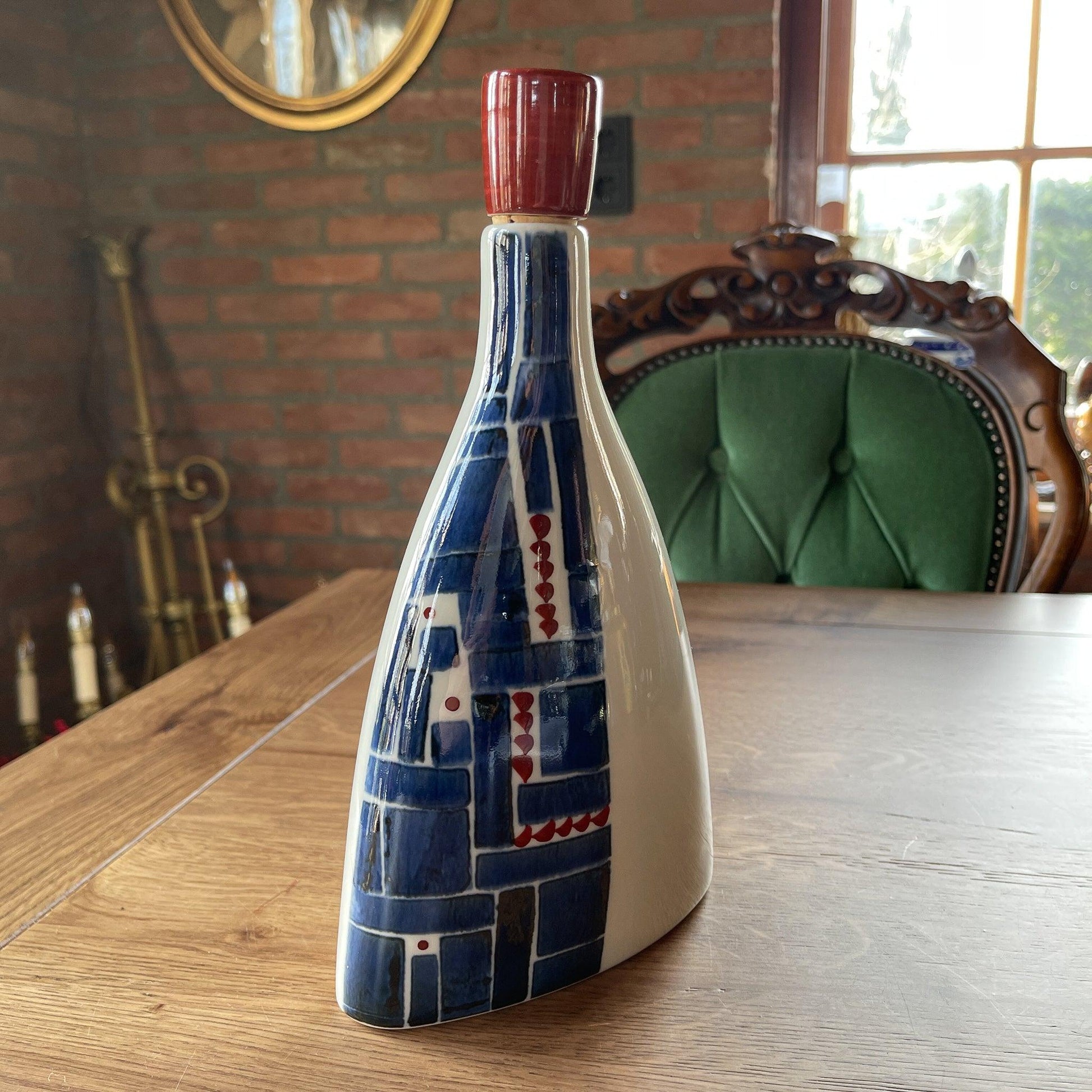 Japanse fles met kurk - Bamestra Curiosa