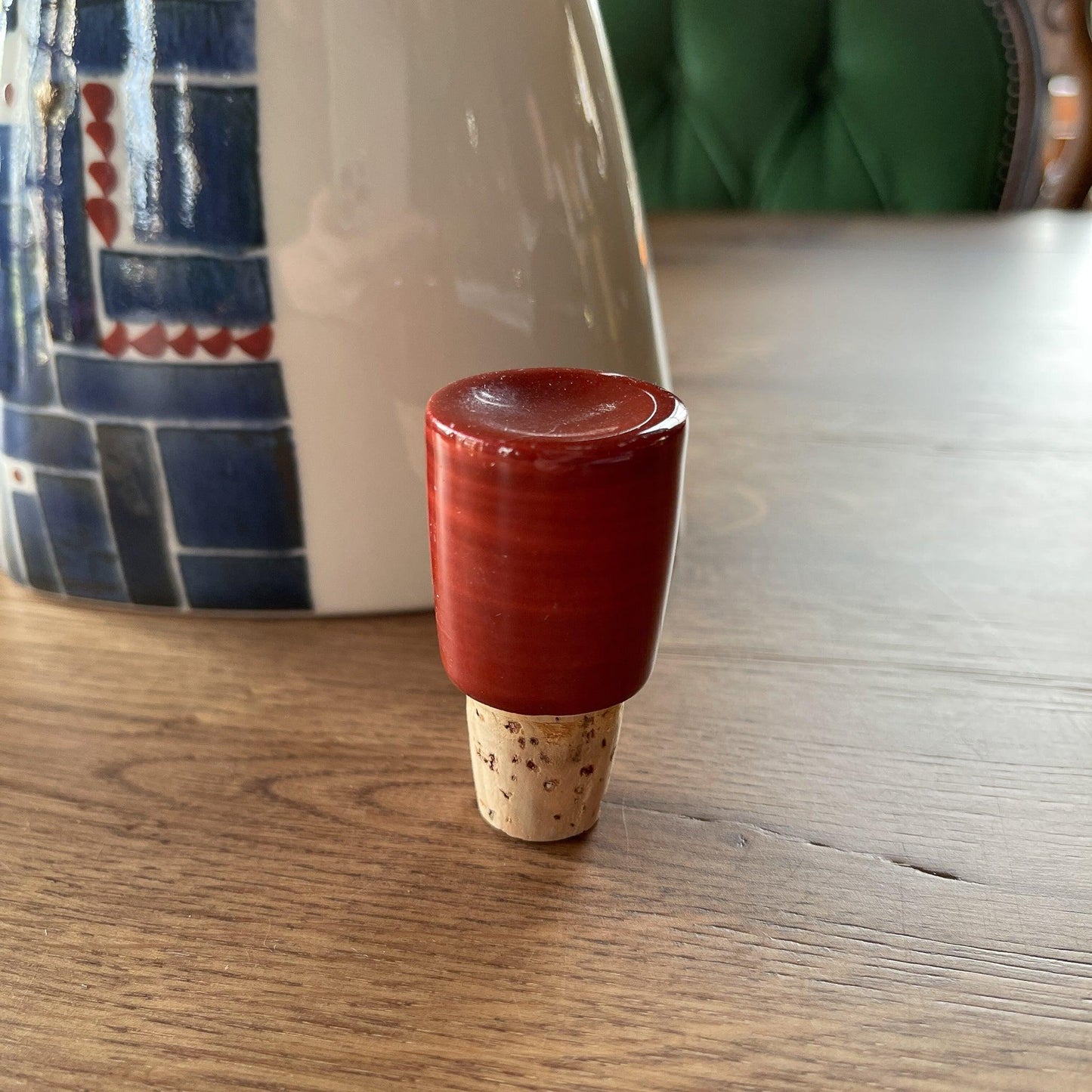 Japanse fles met kurk - Bamestra Curiosa