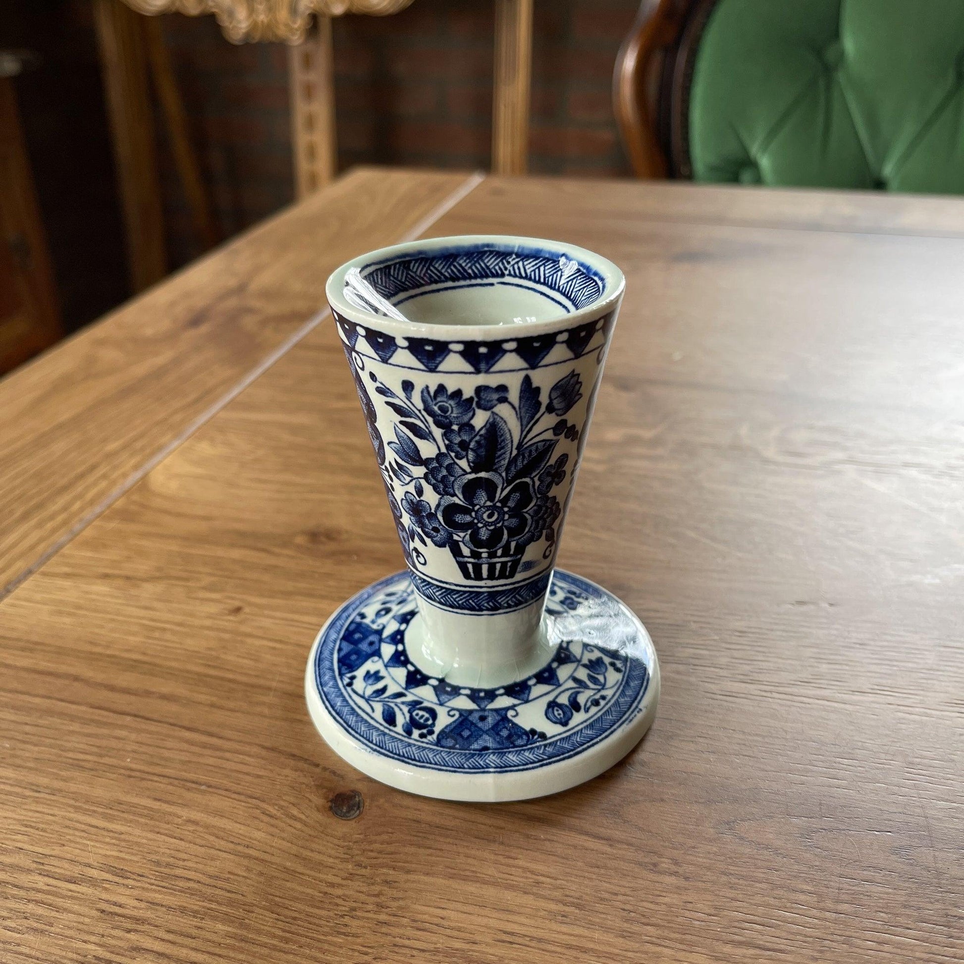 Kandelaar Delfts Blauw - Bamestra Curiosa