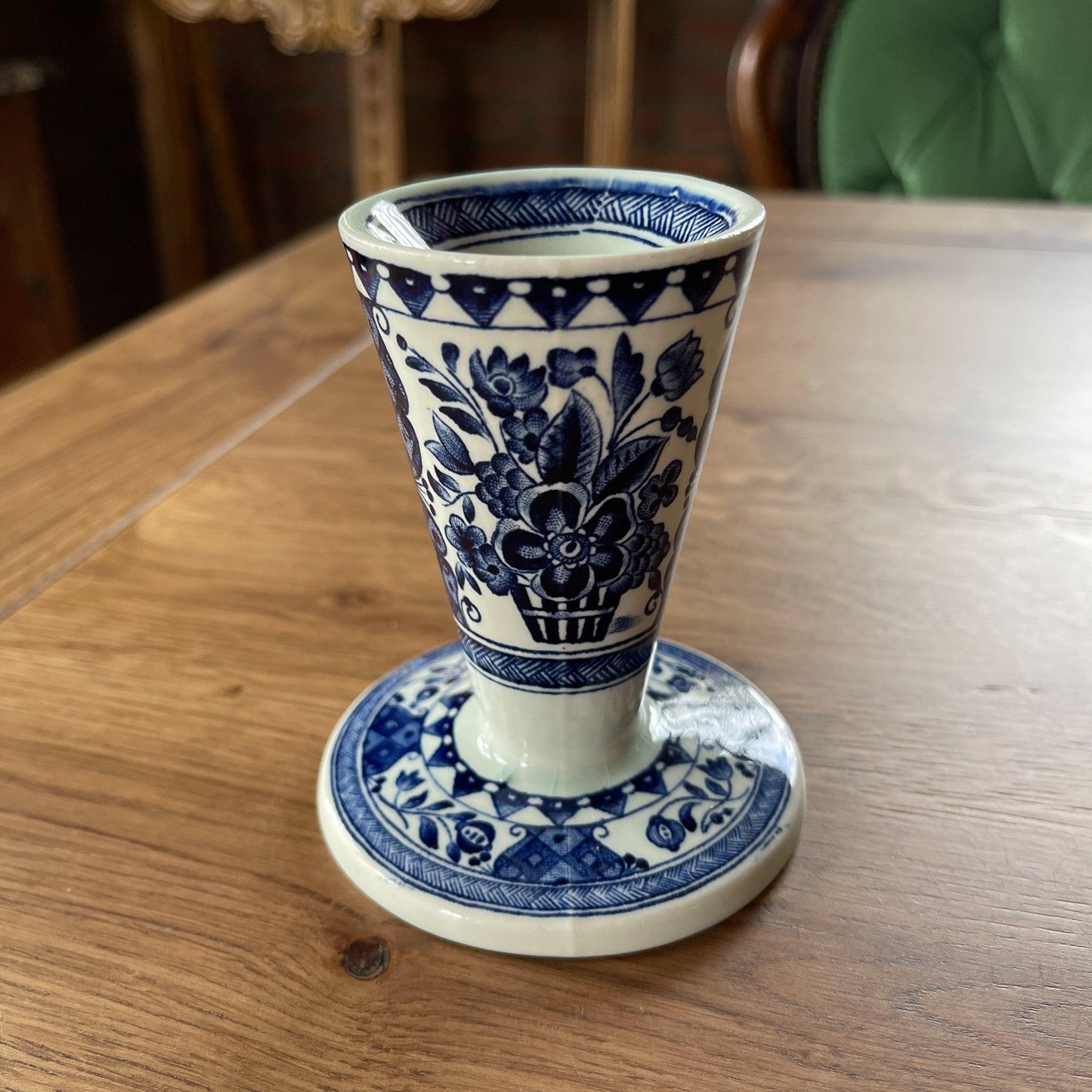 Kandelaar Delfts Blauw - Bamestra Curiosa