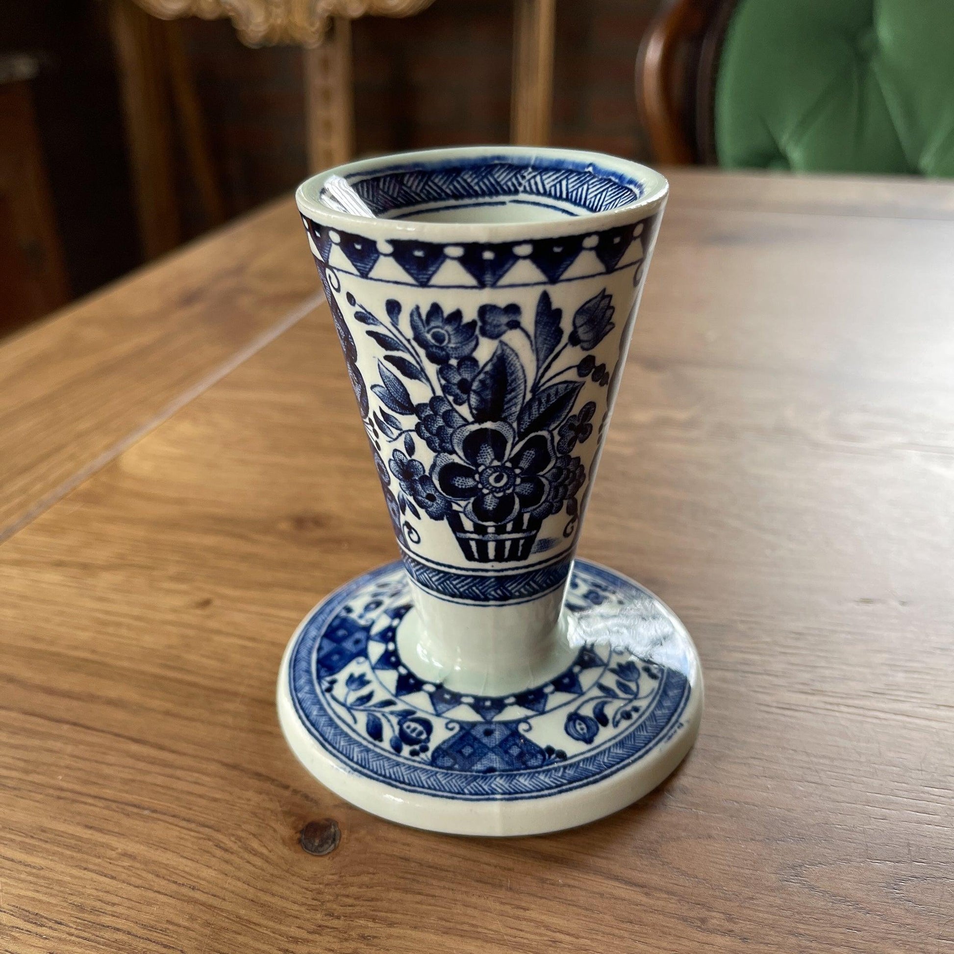 Kandelaar Delfts Blauw - Bamestra Curiosa