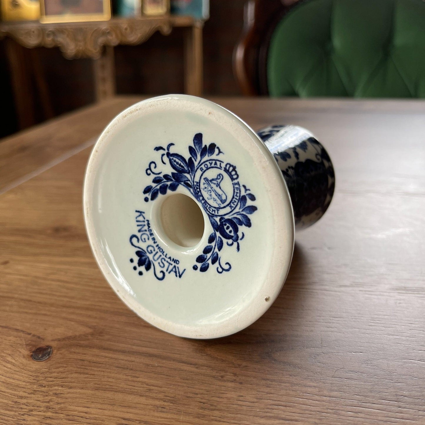 Kandelaar Delfts Blauw - Bamestra Curiosa