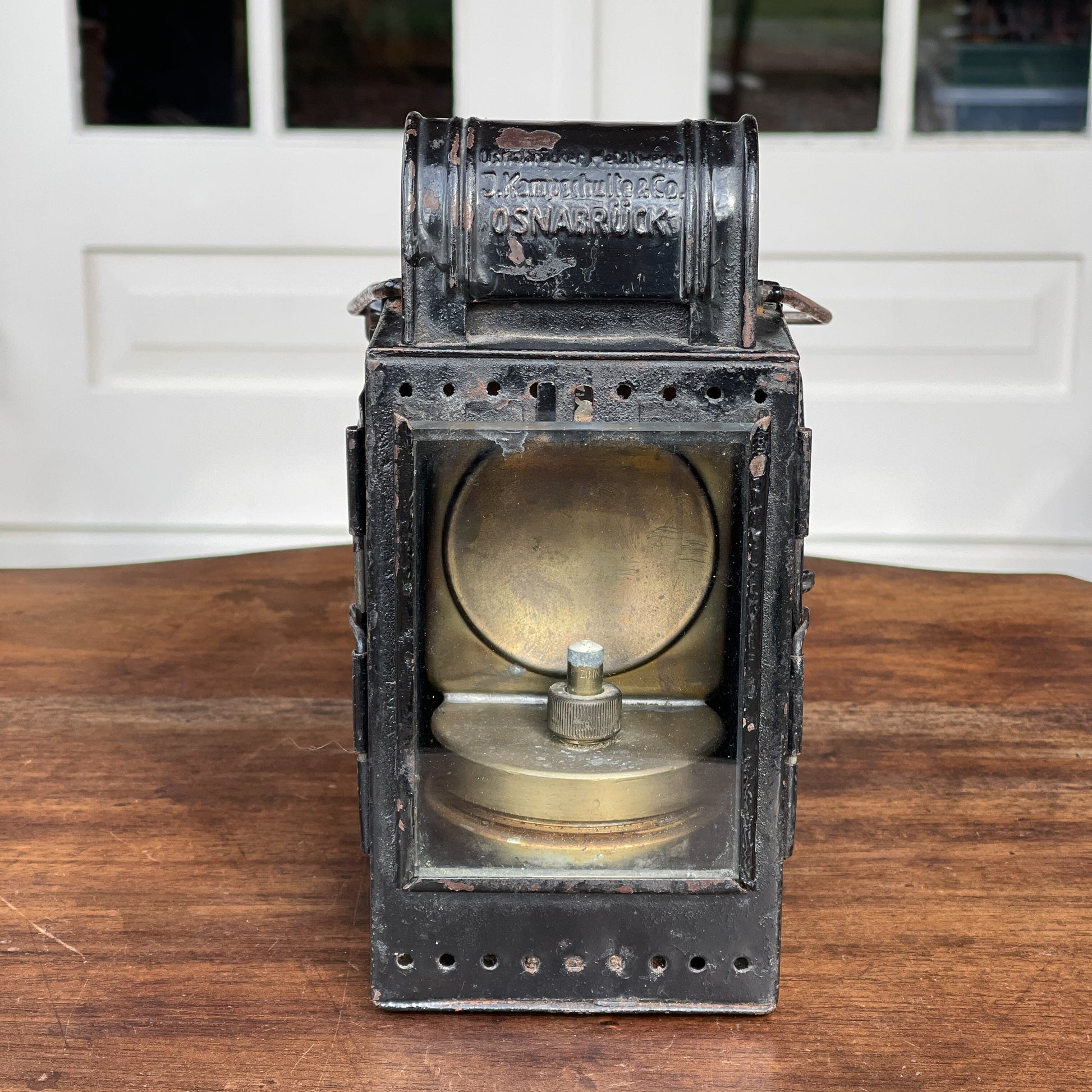 Karbid Seinlamp Lantaarn J Kampschulte & Co Osnabruck - The Collectionist