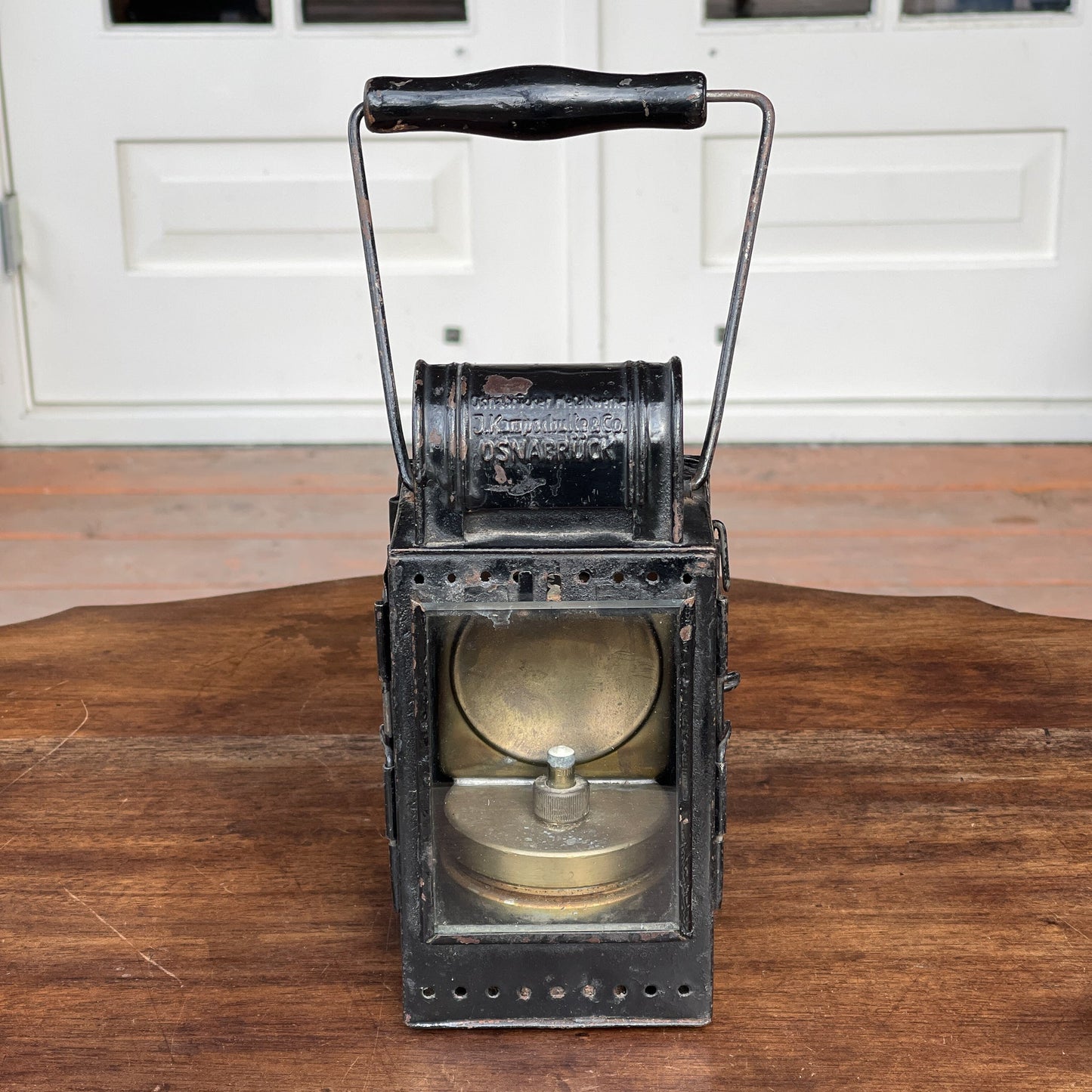 Karbid Seinlamp Lantaarn J Kampschulte & Co Osnabruck - The Collectionist