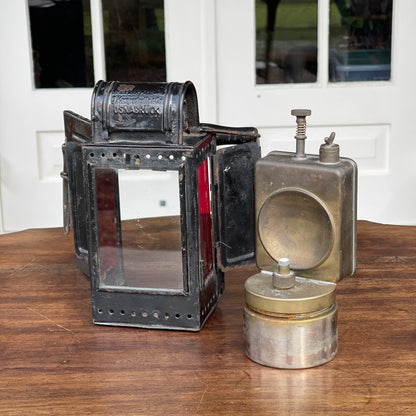 Karbid Seinlamp Lantaarn J Kampschulte & Co Osnabruck - The Collectionist