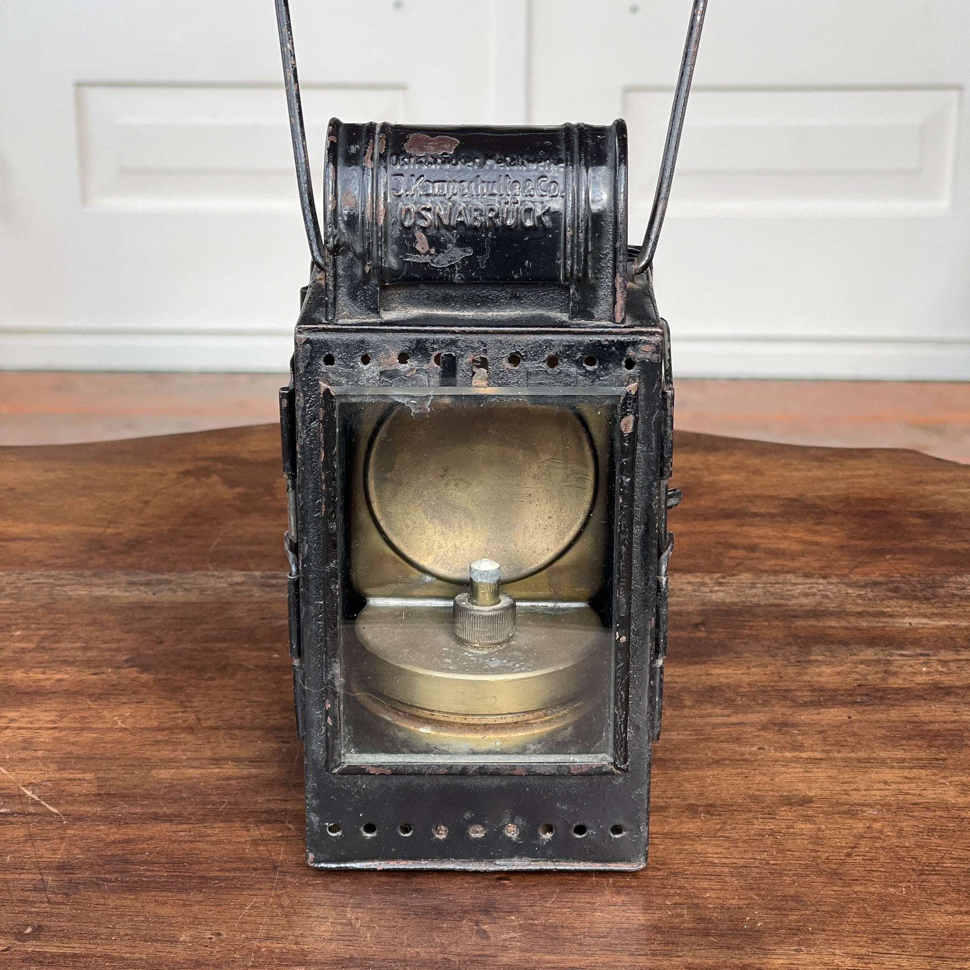 Karbid Seinlamp Lantaarn J Kampschulte & Co Osnabruck - The Collectionist