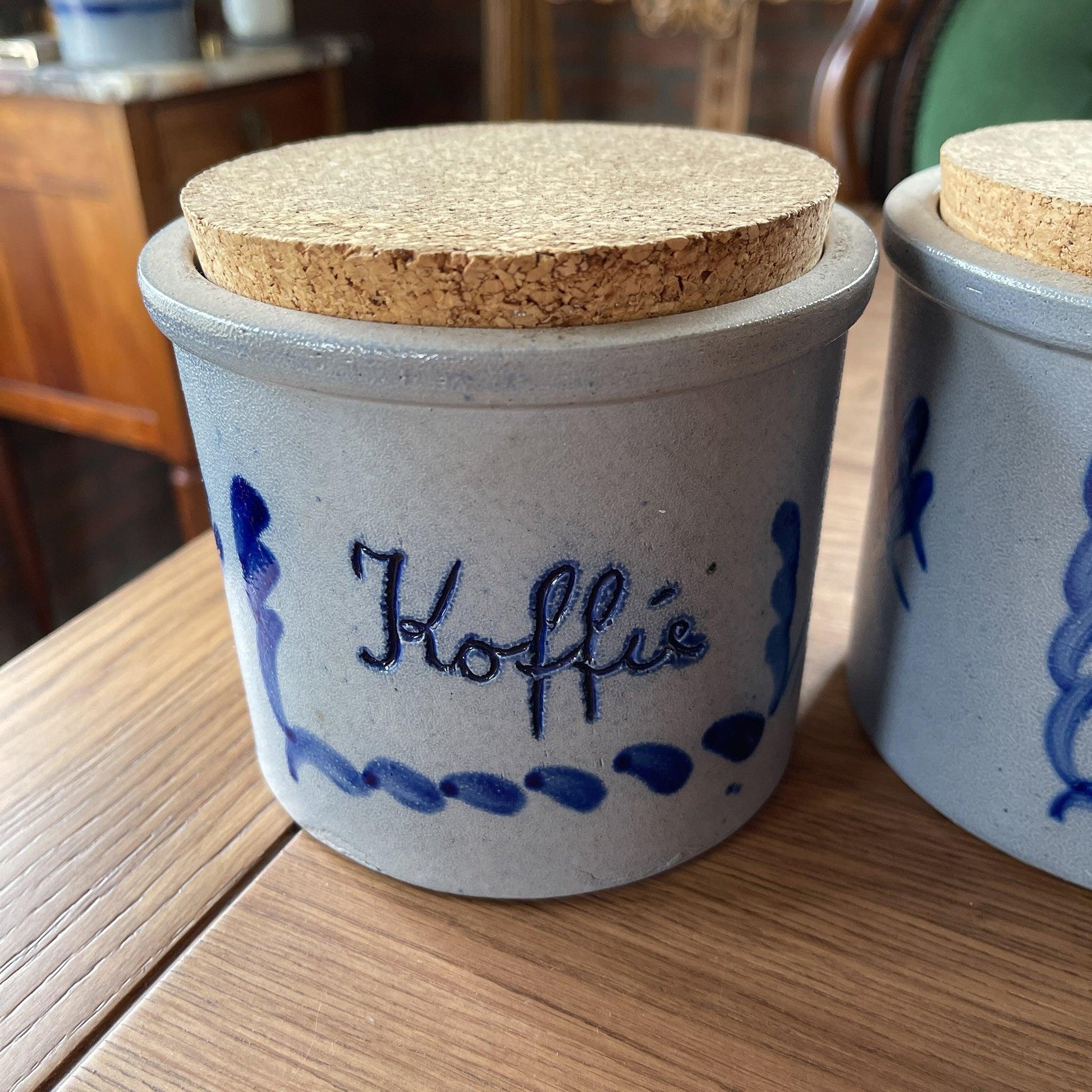 Keuls aardewerk koffie thee en suiker potten - Bamestra Curiosa