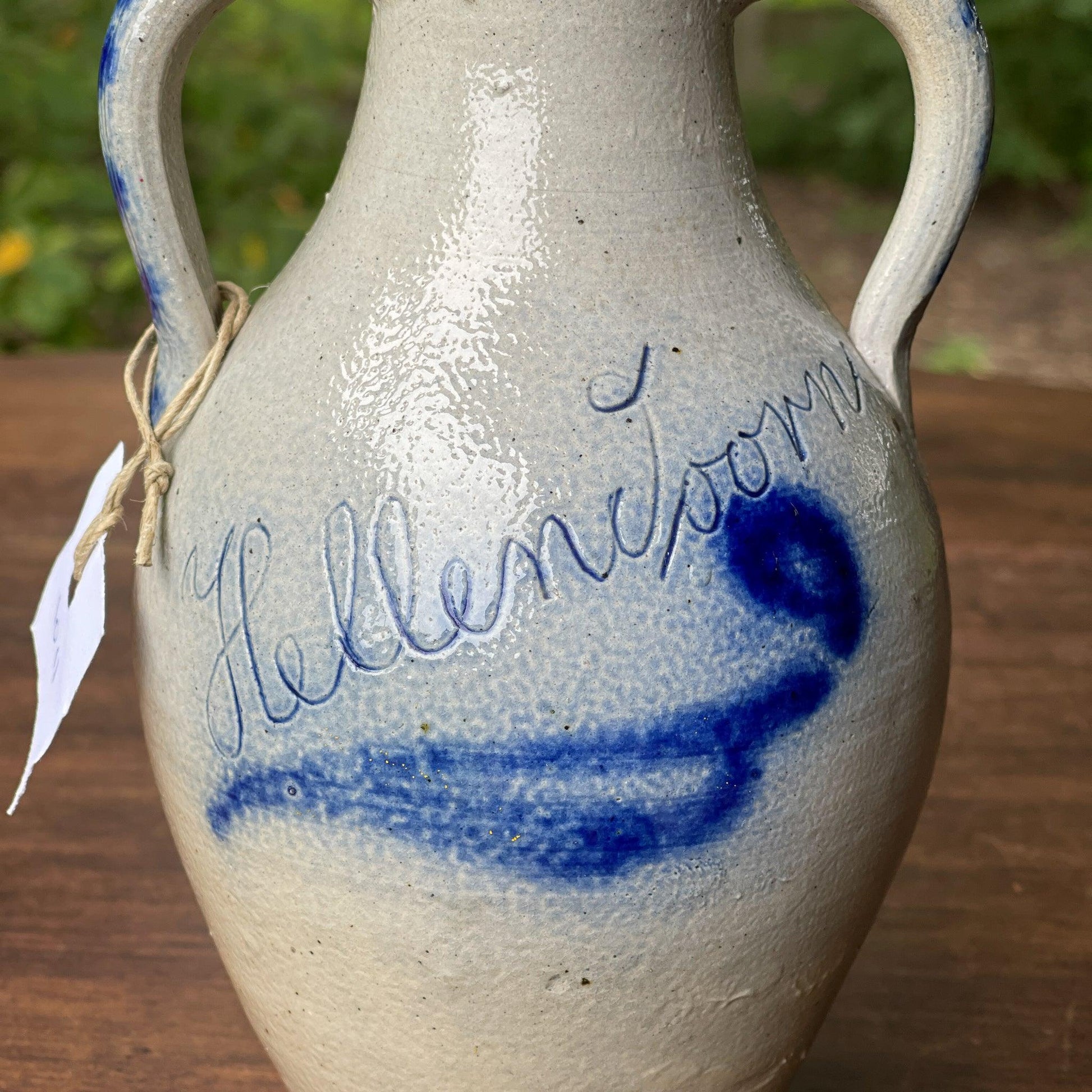 Keuls aardewerk kruik inkerving Hellendoorn - The Collectionist