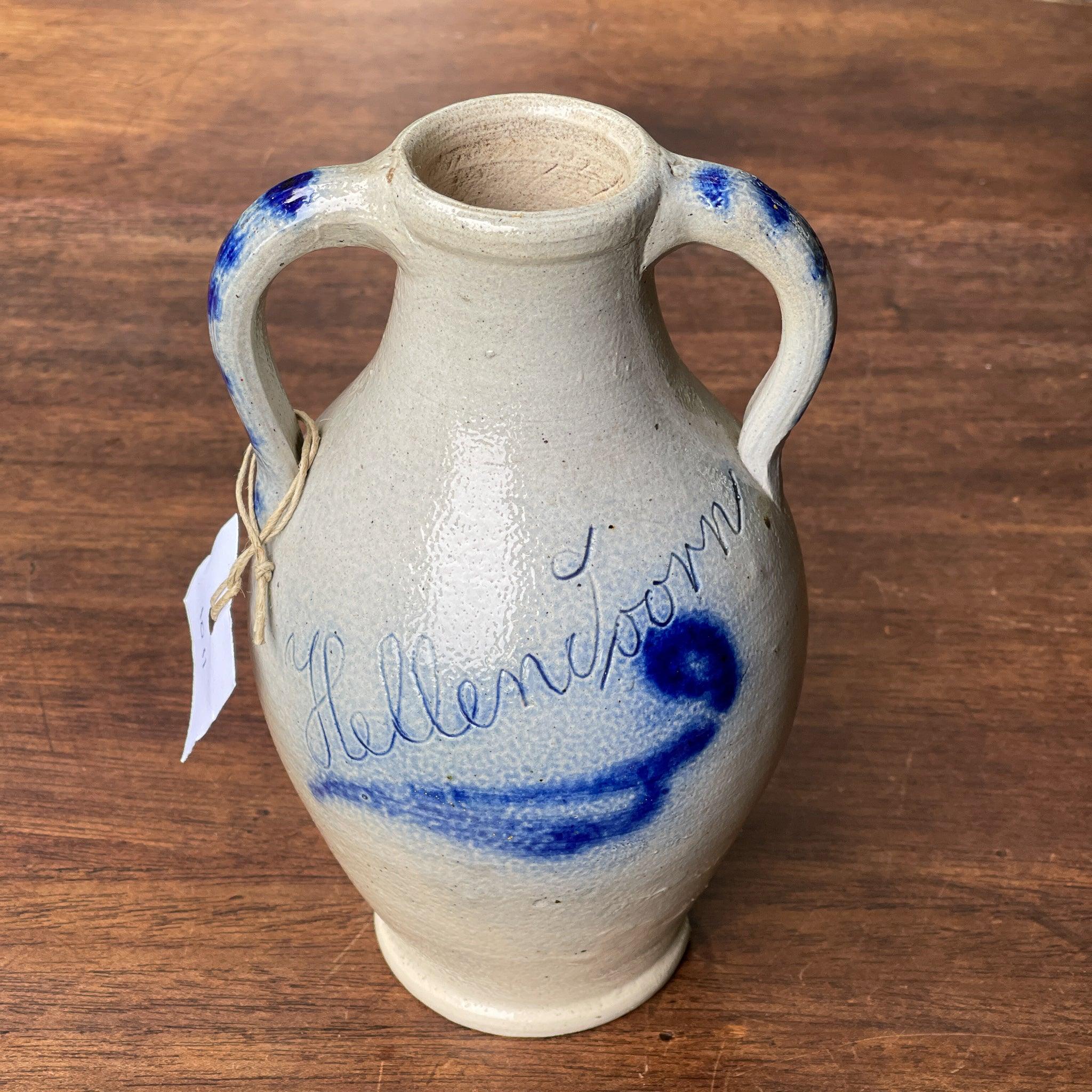 Keuls aardewerk kruik inkerving Hellendoorn - The Collectionist