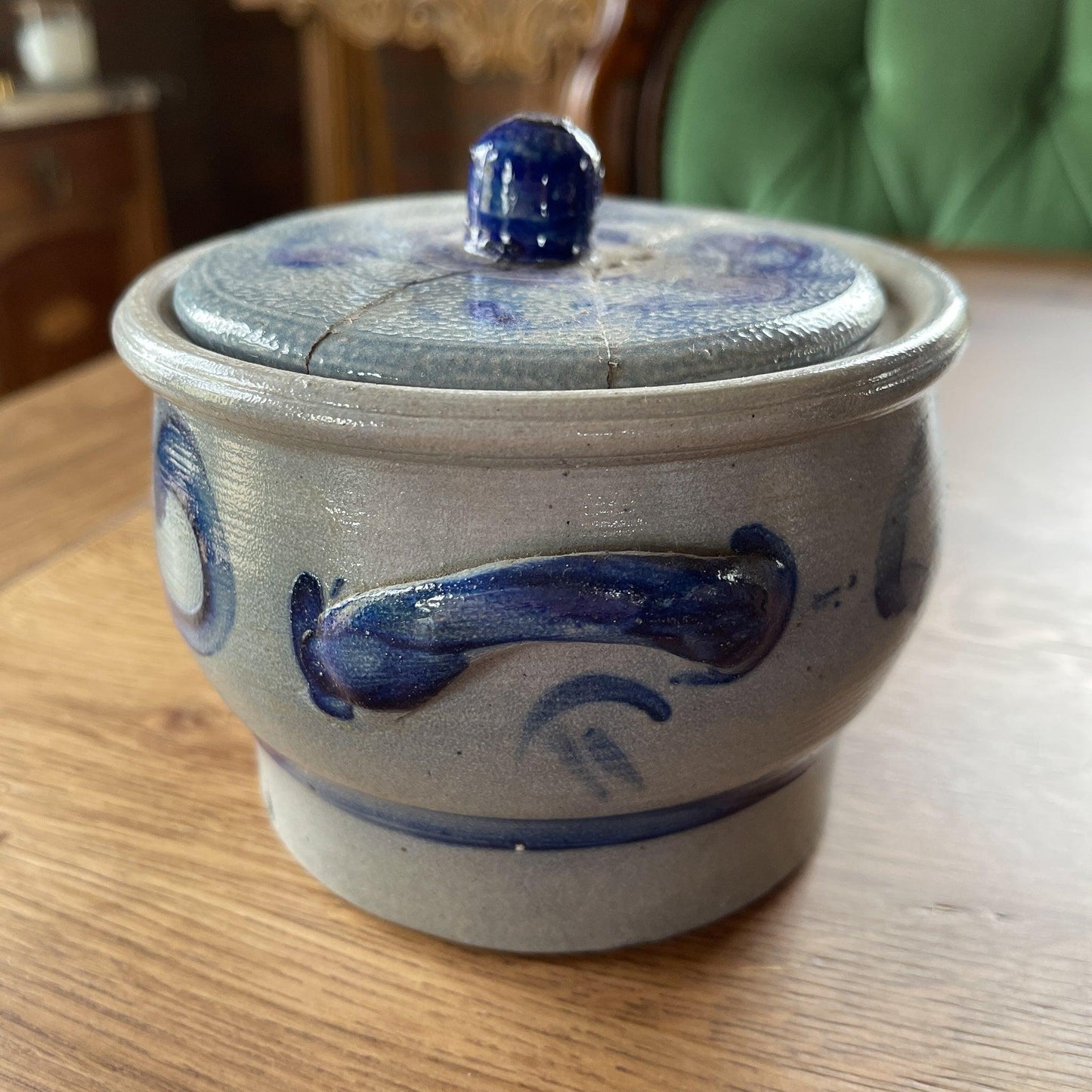 Keuls aardewerk potje met deksel - Bamestra Curiosa