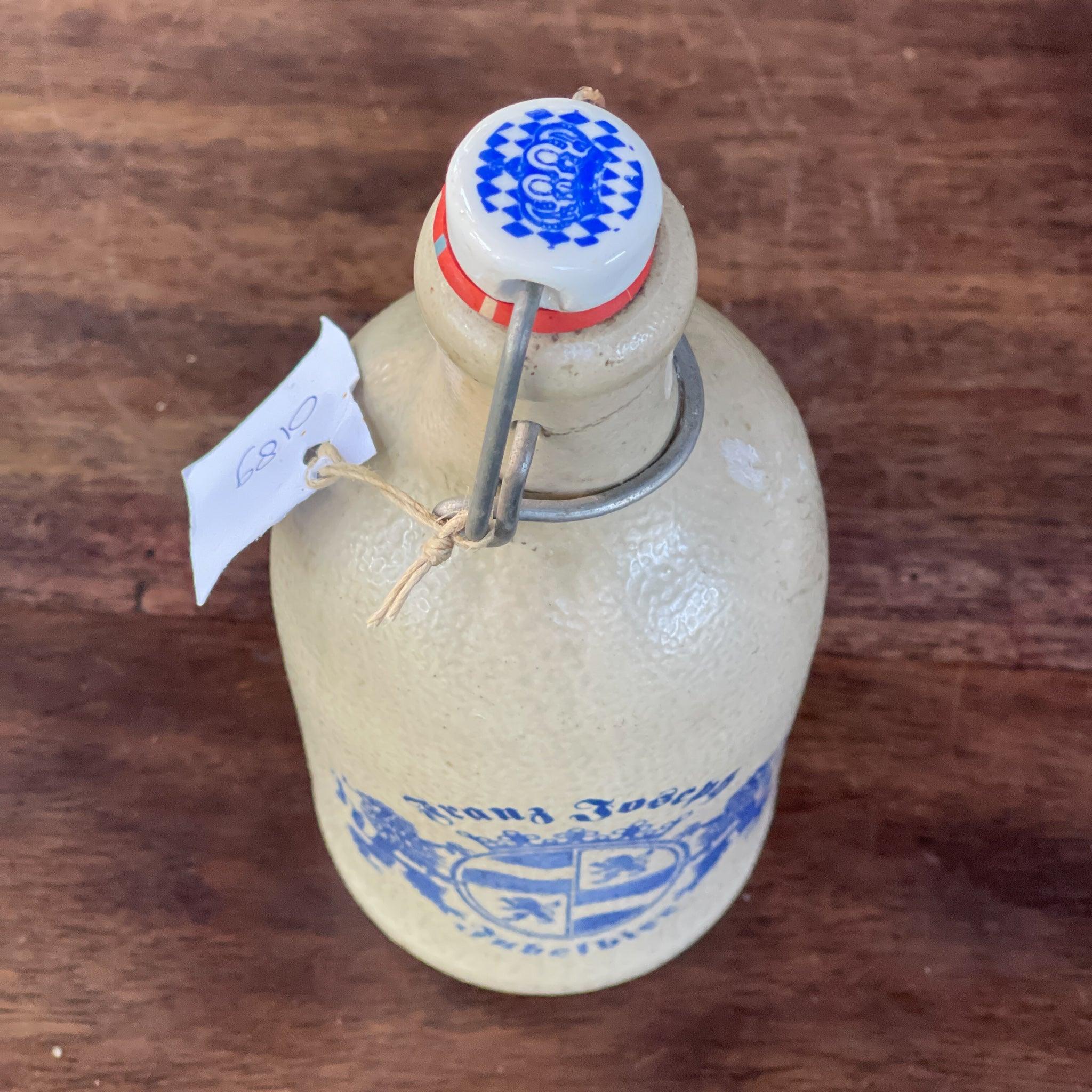 Keulse aardewerk fles Frans Joseph Jubelbier - The Collectionist
