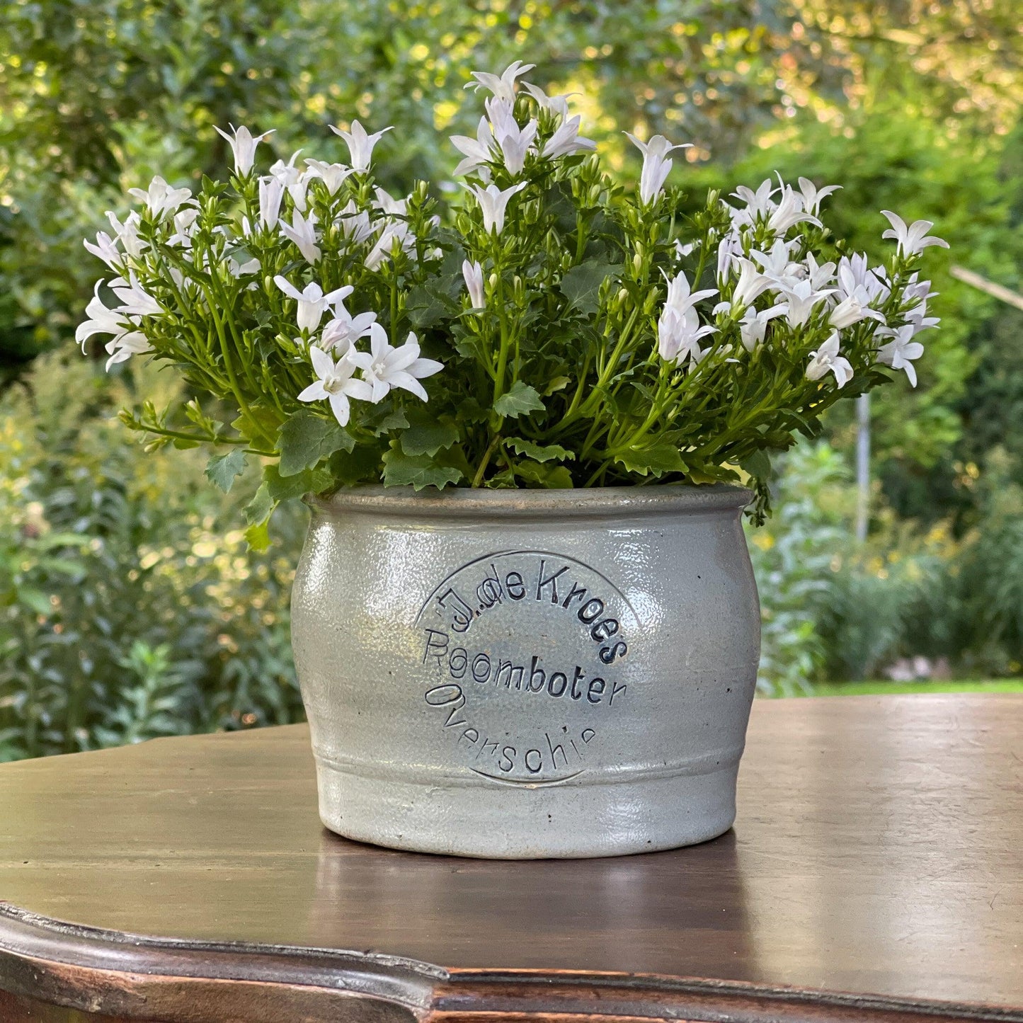 Keulse aardewerk roomboter pot J. de Kroes Overschie - Bamestra Curiosa