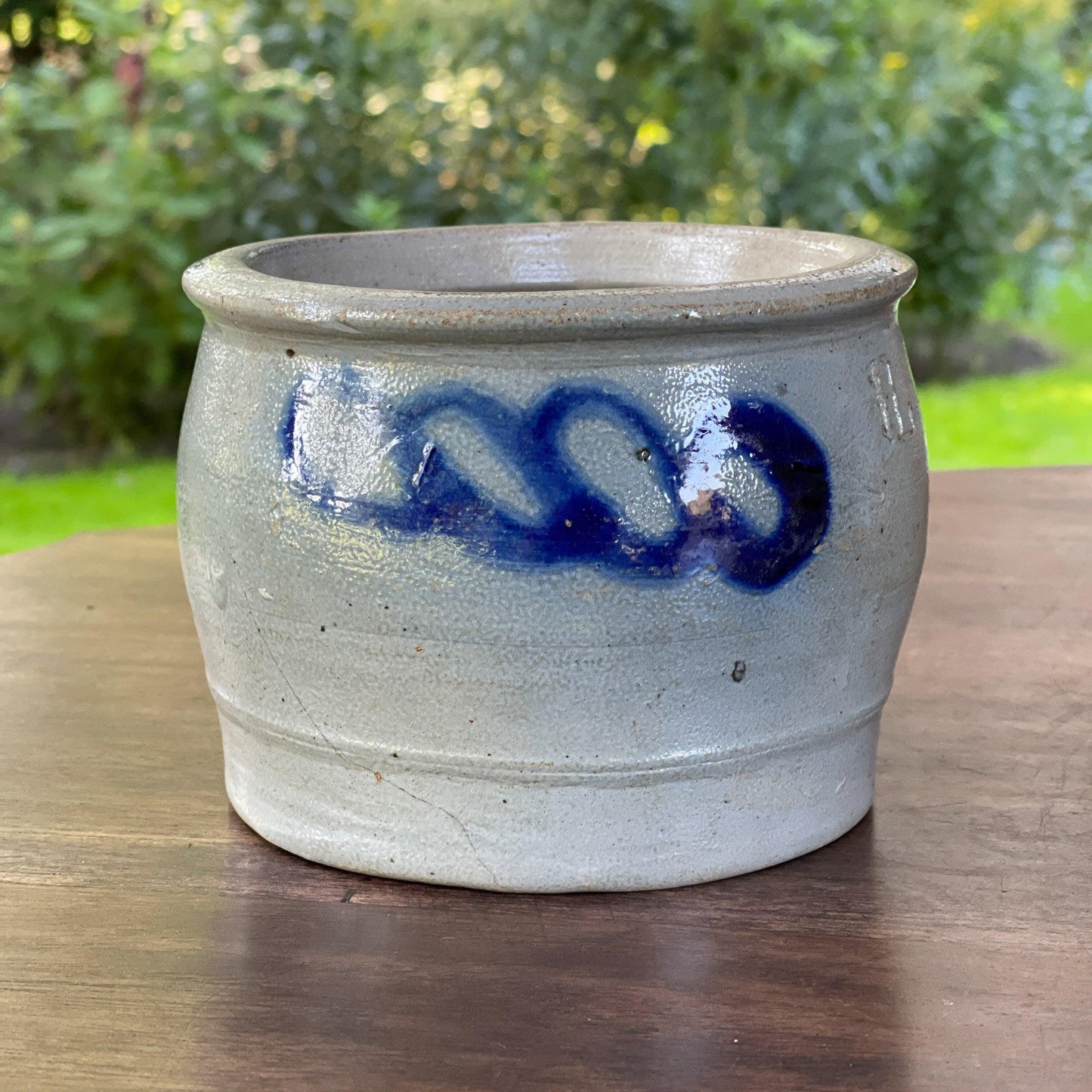 Keulse aardewerk roomboter pot J. de Kroes Overschie - Bamestra Curiosa